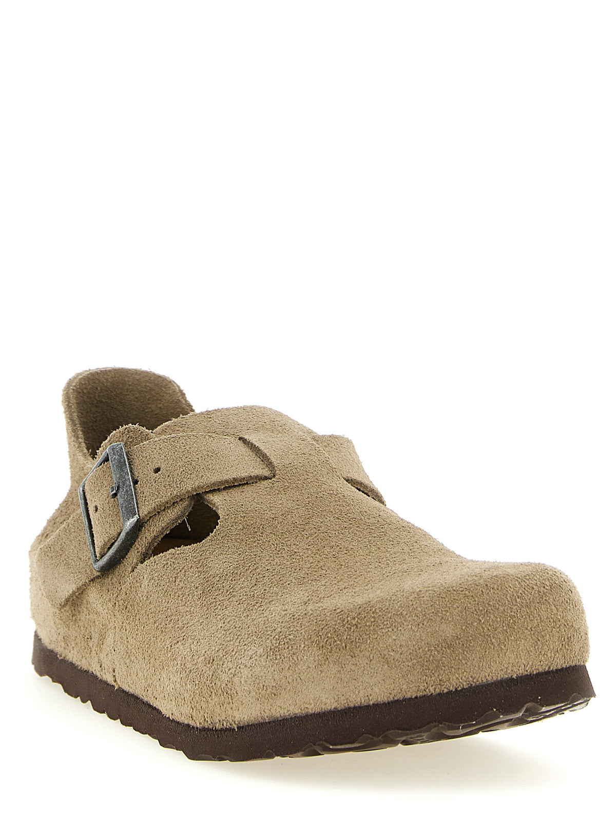 Birkenstock London Sabots-Flat Shoes-[Adult]-[Female]-2022 Online Blue Zone Planet