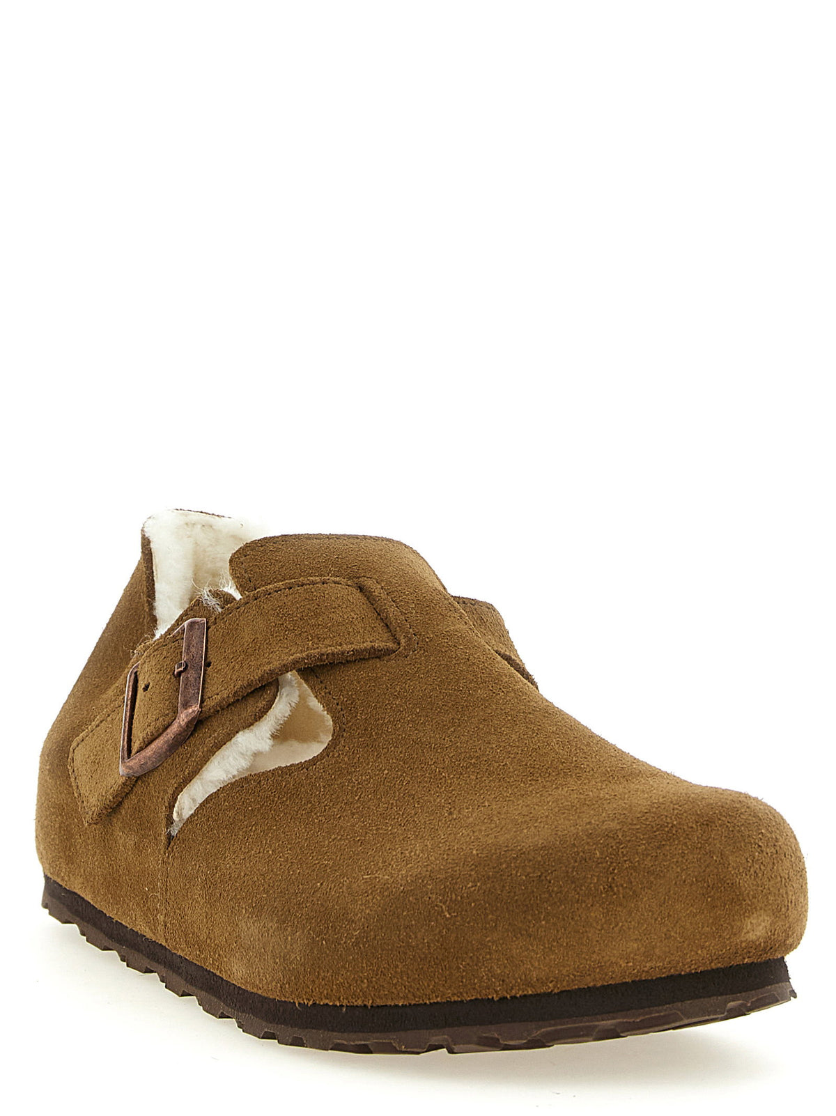 Birkenstock London Sabots-Flat Shoes-[Adult]-[Female]-2022 Online Blue Zone Planet