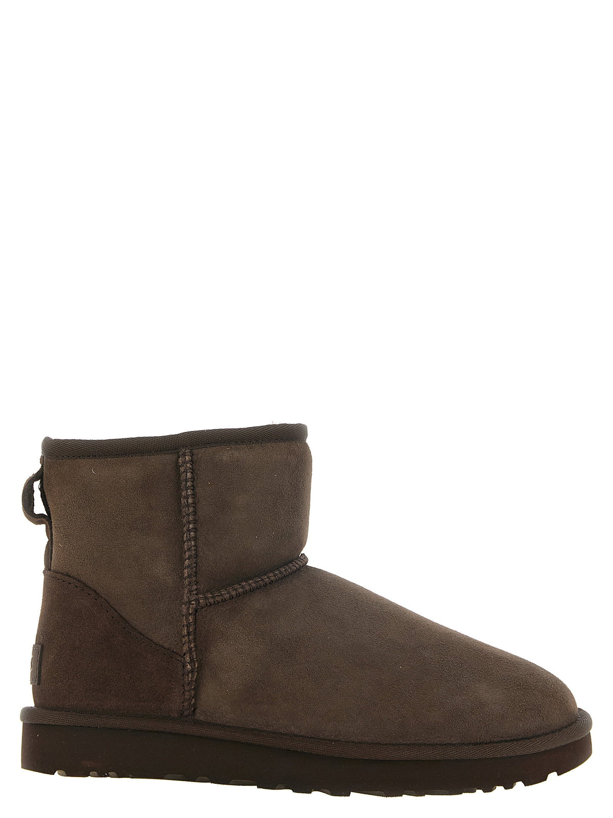 UGG Classic Mini Ii Brown Ankle Boots-Boots-[Adult]-[Female]-10-Brown-2022 Online Blue Zone Planet