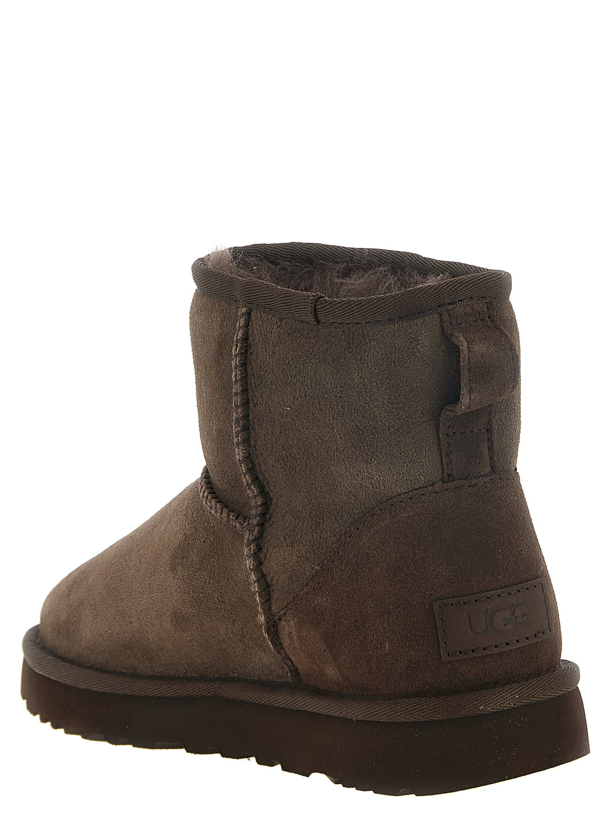 UGG Classic Mini Ii Brown Ankle Boots-Boots-[Adult]-[Female]-2022 Online Blue Zone Planet