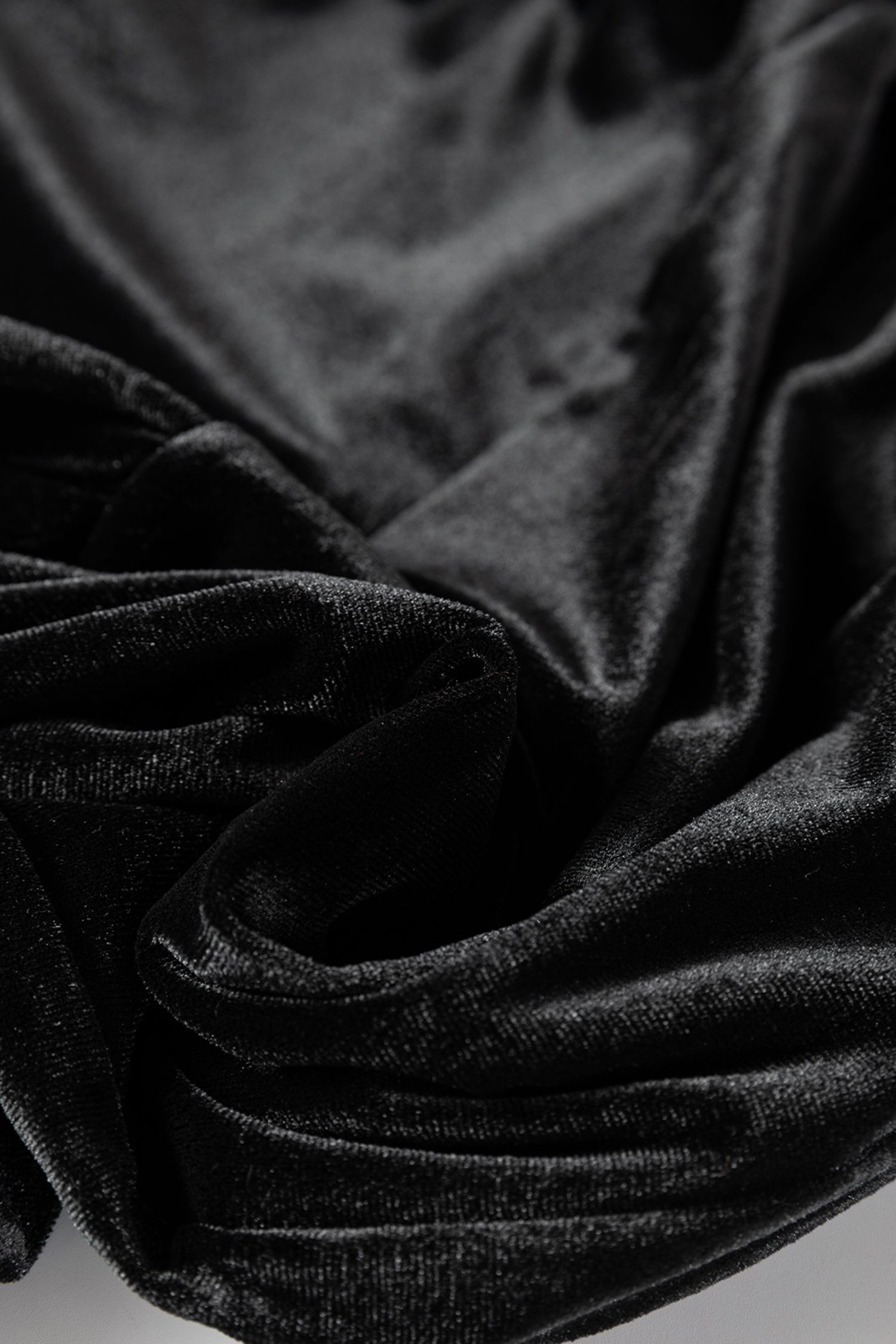 Black Shiny Velvet Drawstring High Waist Straight Leg Casual Pants-Bottoms/Pants & Culotte-[Adult]-[Female]-2022 Online Blue Zone Planet