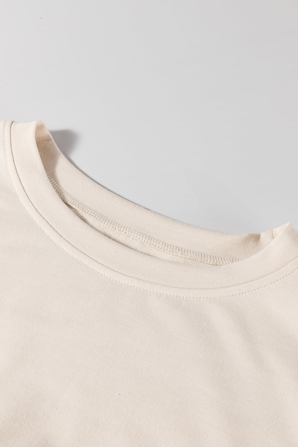 Blue Zone Planet | Beige Plaid Patchwork High Waist Sweatshirt Mini Dress-TOPS / DRESSES-[Adult]-[Female]-2022 Online Blue Zone Planet