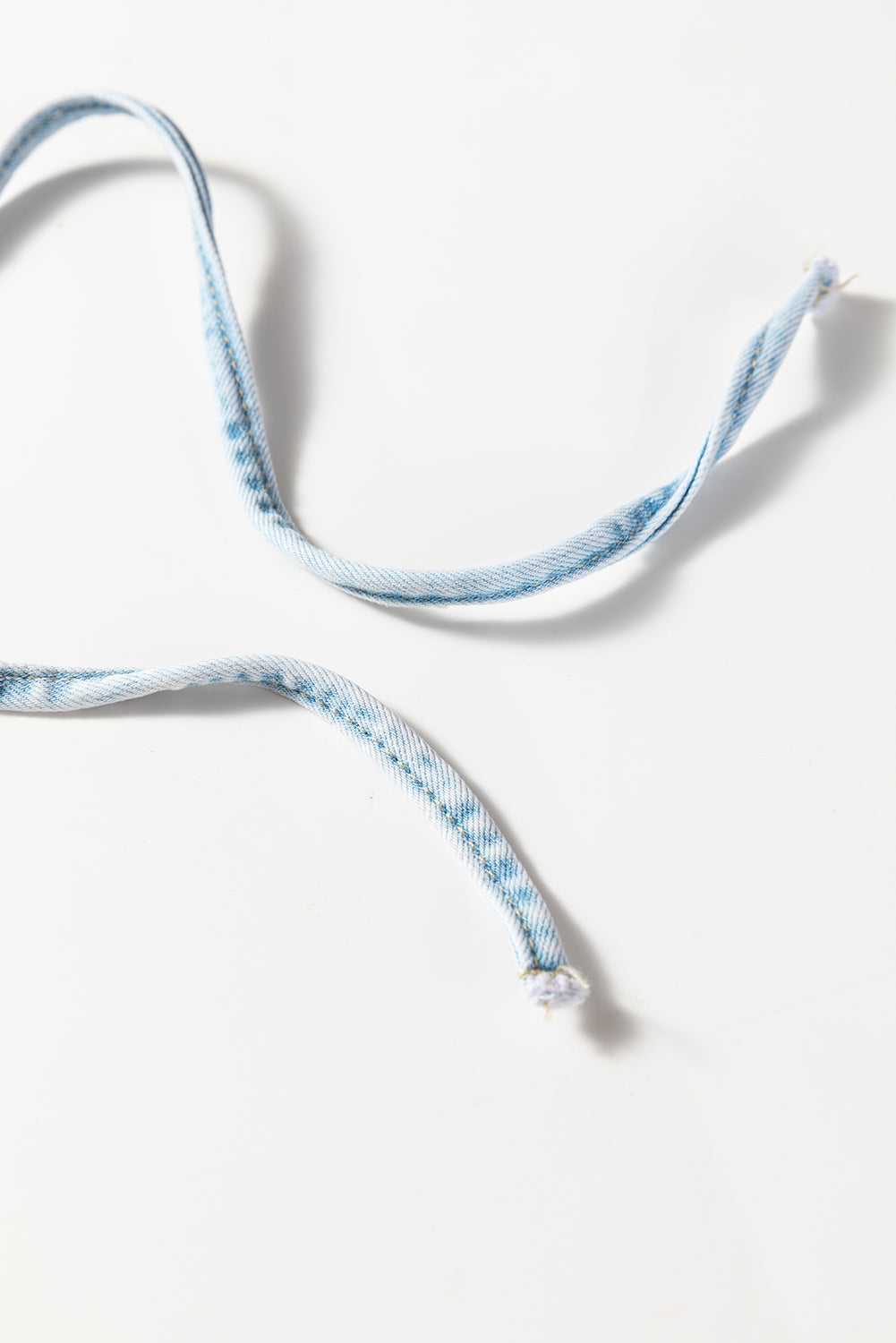 Myosotis Exposed Stitch Detail Drawstring Barrel Jeans-Bottoms/Jeans-[Adult]-[Female]-2022 Online Blue Zone Planet