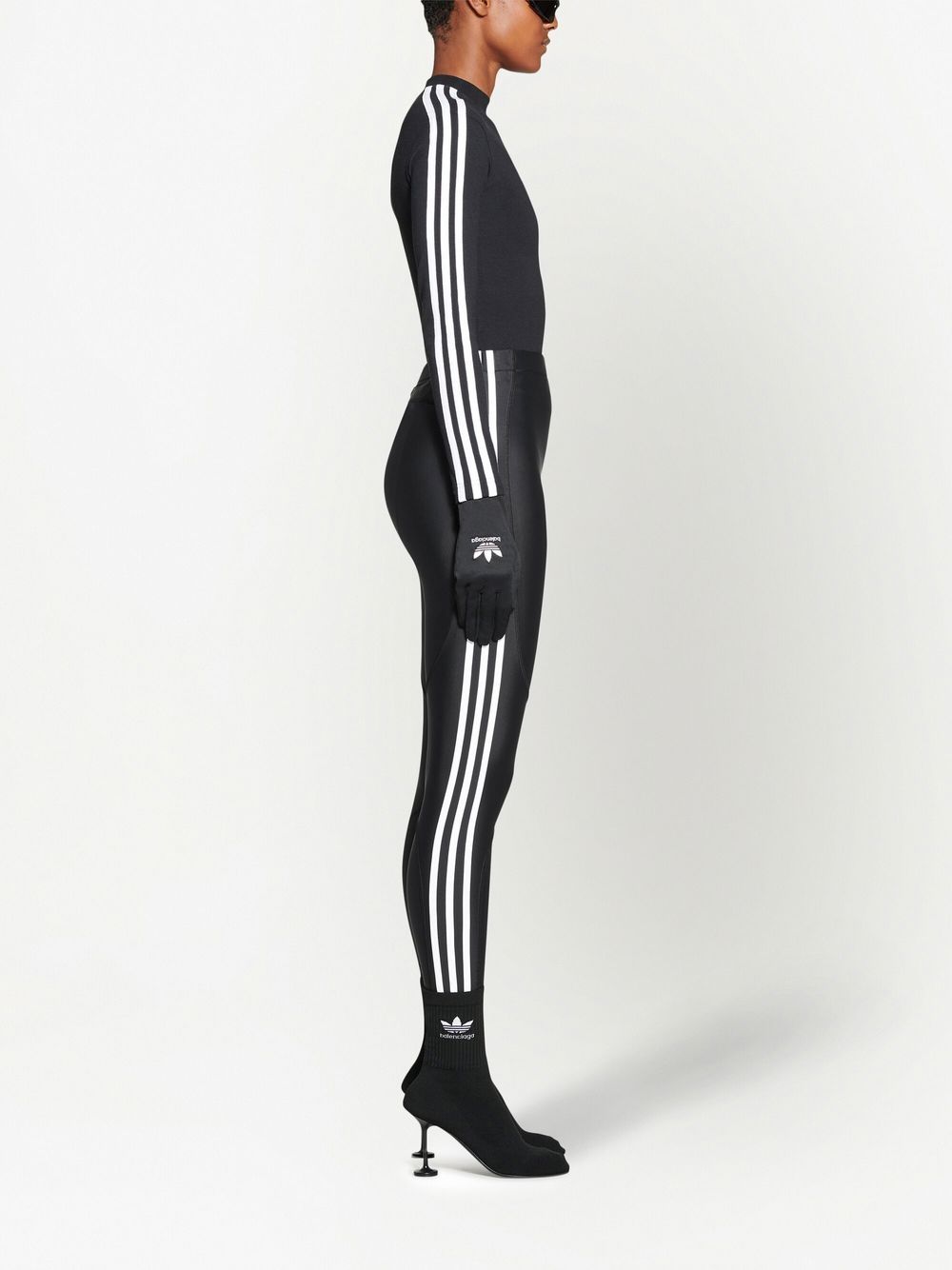 Adidas X Balenciaga Logo leggings-Trousers-[Adult]-[Female]-2022 Online Blue Zone Planet