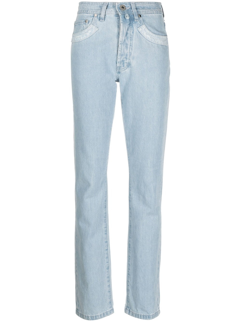 032C Patchwork organic cotton jeans-Jeans-[Adult]-[Female]-2022 Online Blue Zone Planet