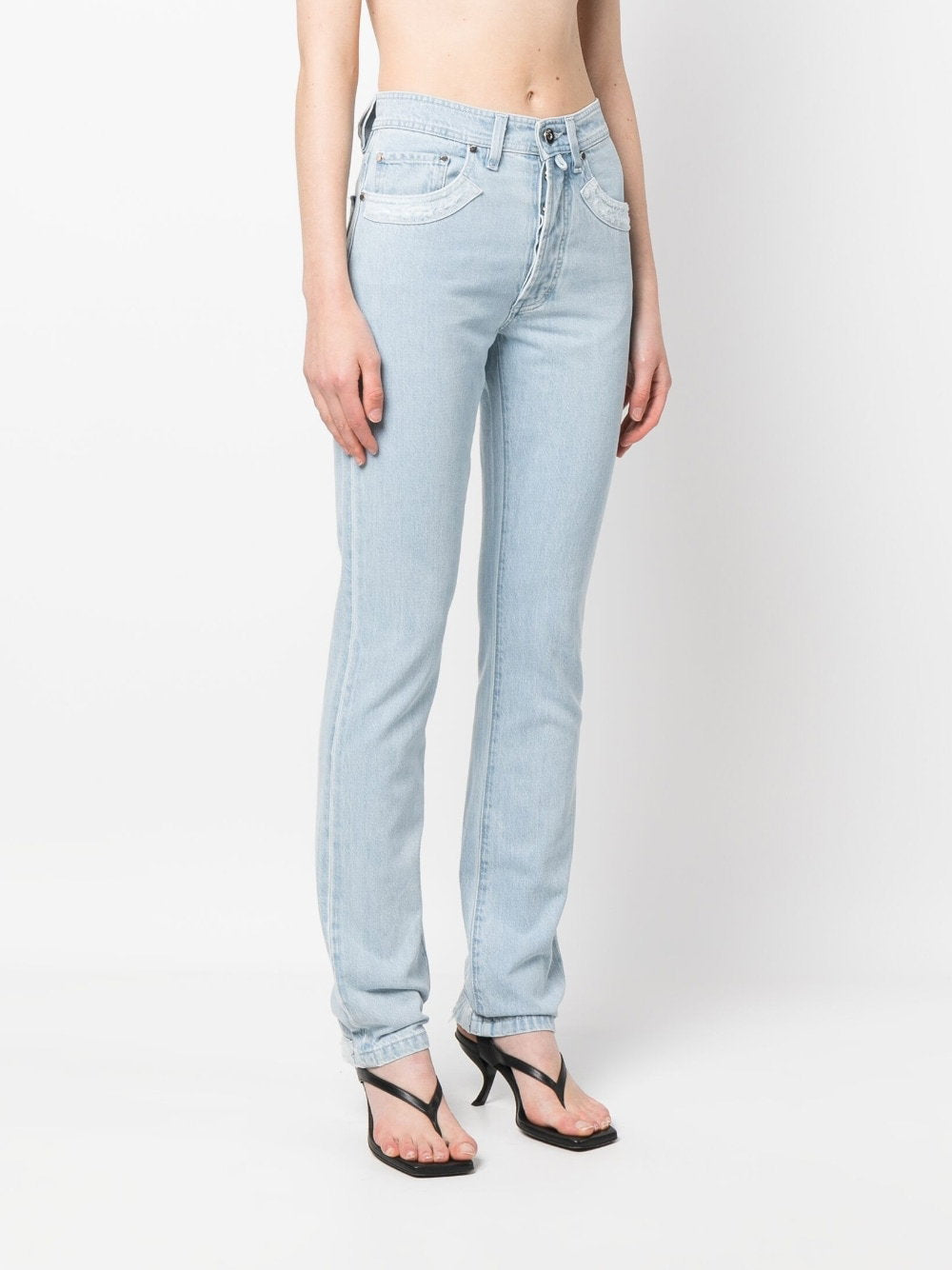 032C Patchwork organic cotton jeans-Jeans-[Adult]-[Female]-2022 Online Blue Zone Planet