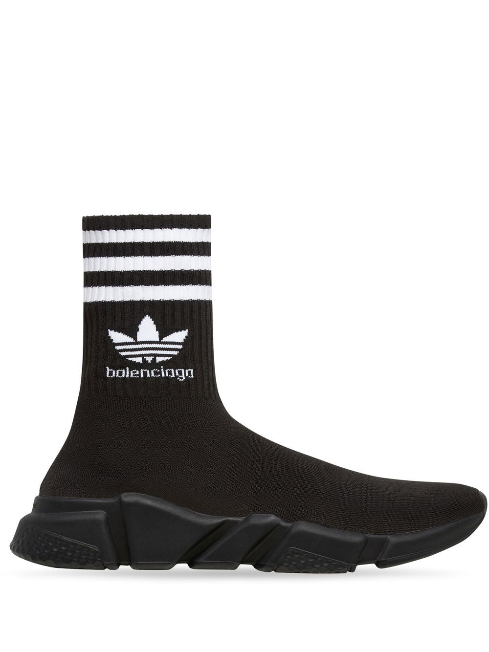 Adidas X Balenciaga Speed Sock Sneakers-Sneakers-[Adult]-[Female]-35-BLACK-2022 Online Blue Zone Planet