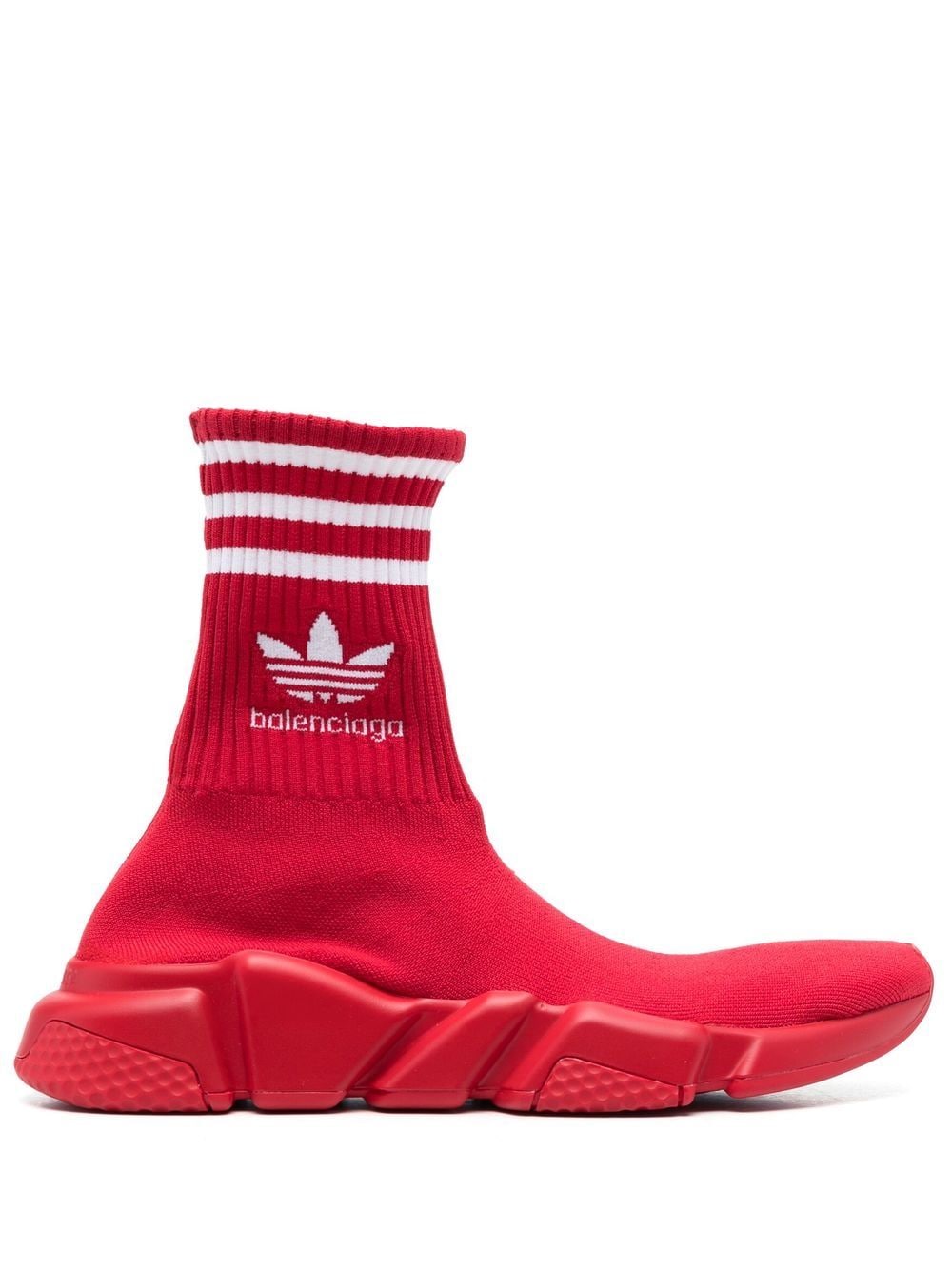 Adidas X Balenciaga Speed Sock Sneakers-Sneakers-[Adult]-[Female]-35-RED-2022 Online Blue Zone Planet