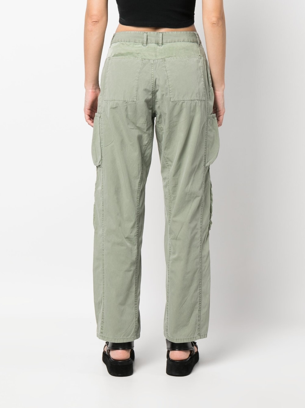 John Elliott Pre Cotton cargo trousers-Trousers-[Adult]-[Female]-2022 Online Blue Zone Planet