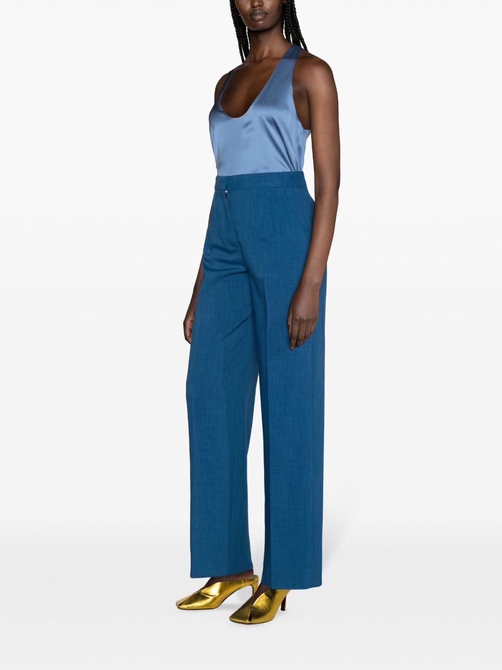 Tory Burch Tailored trousers-Trousers-[Adult]-[Female]-2022 Online Blue Zone Planet