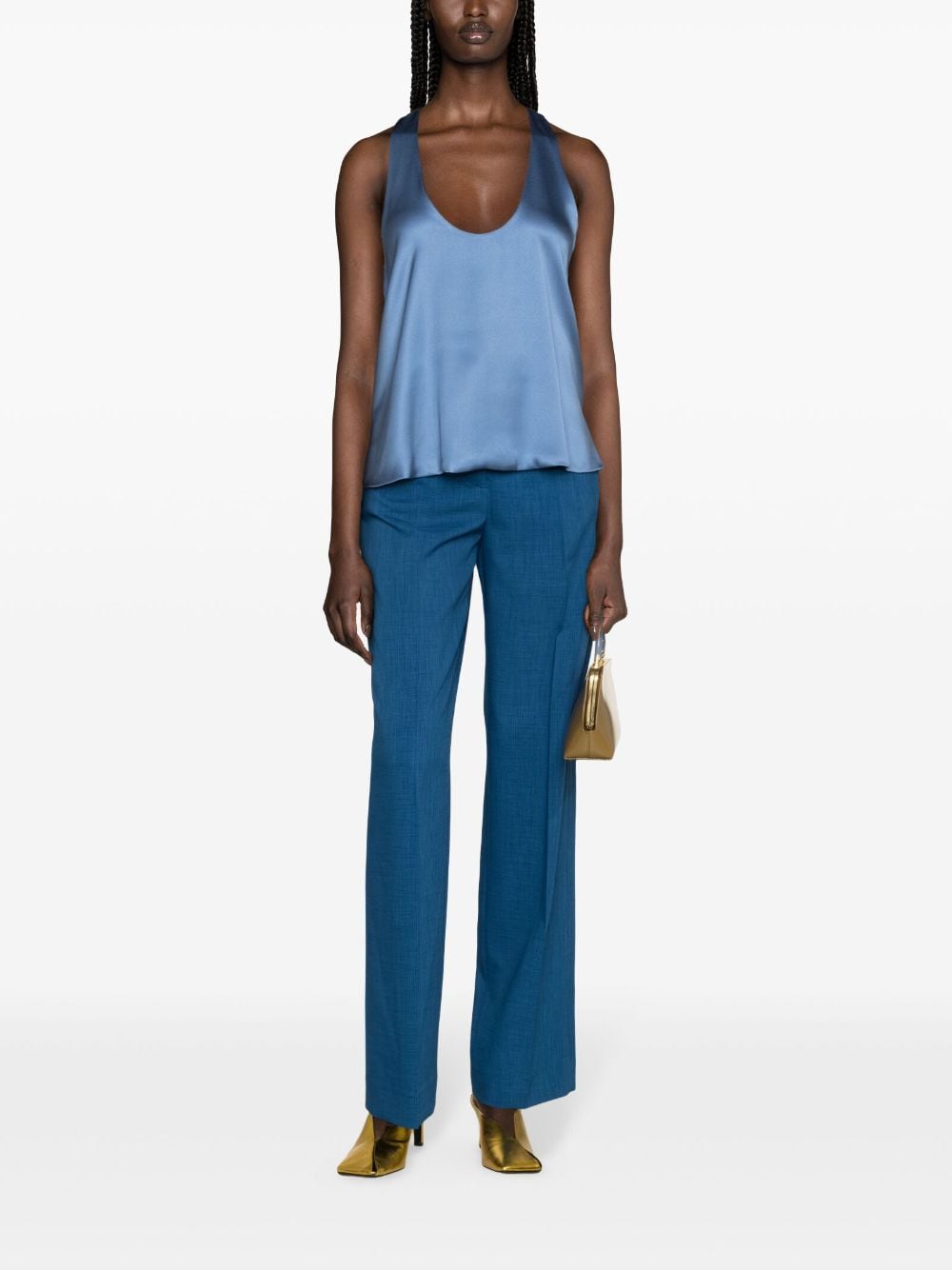 Tory Burch Tailored trousers-Trousers-[Adult]-[Female]-2022 Online Blue Zone Planet