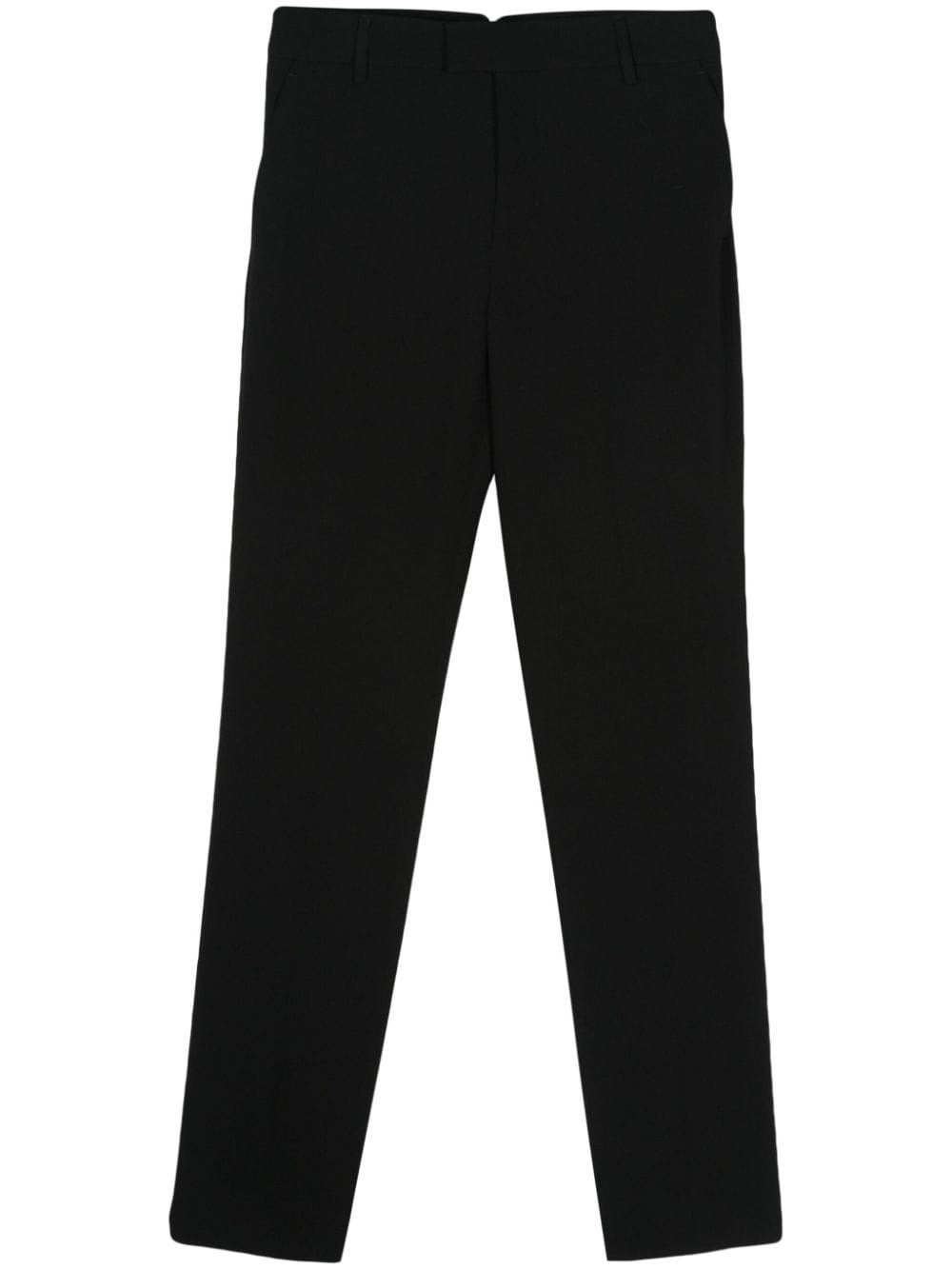 Ami Paris Wool cigarette trousers-Trousers-[Adult]-[Female]-2022 Online Blue Zone Planet