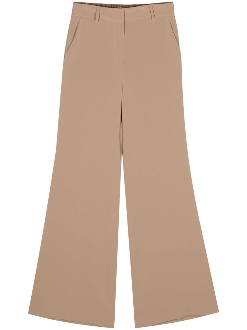 Alberto Biani Cady flared trousers-Trousers-[Adult]-[Female]-2022 Online Blue Zone Planet