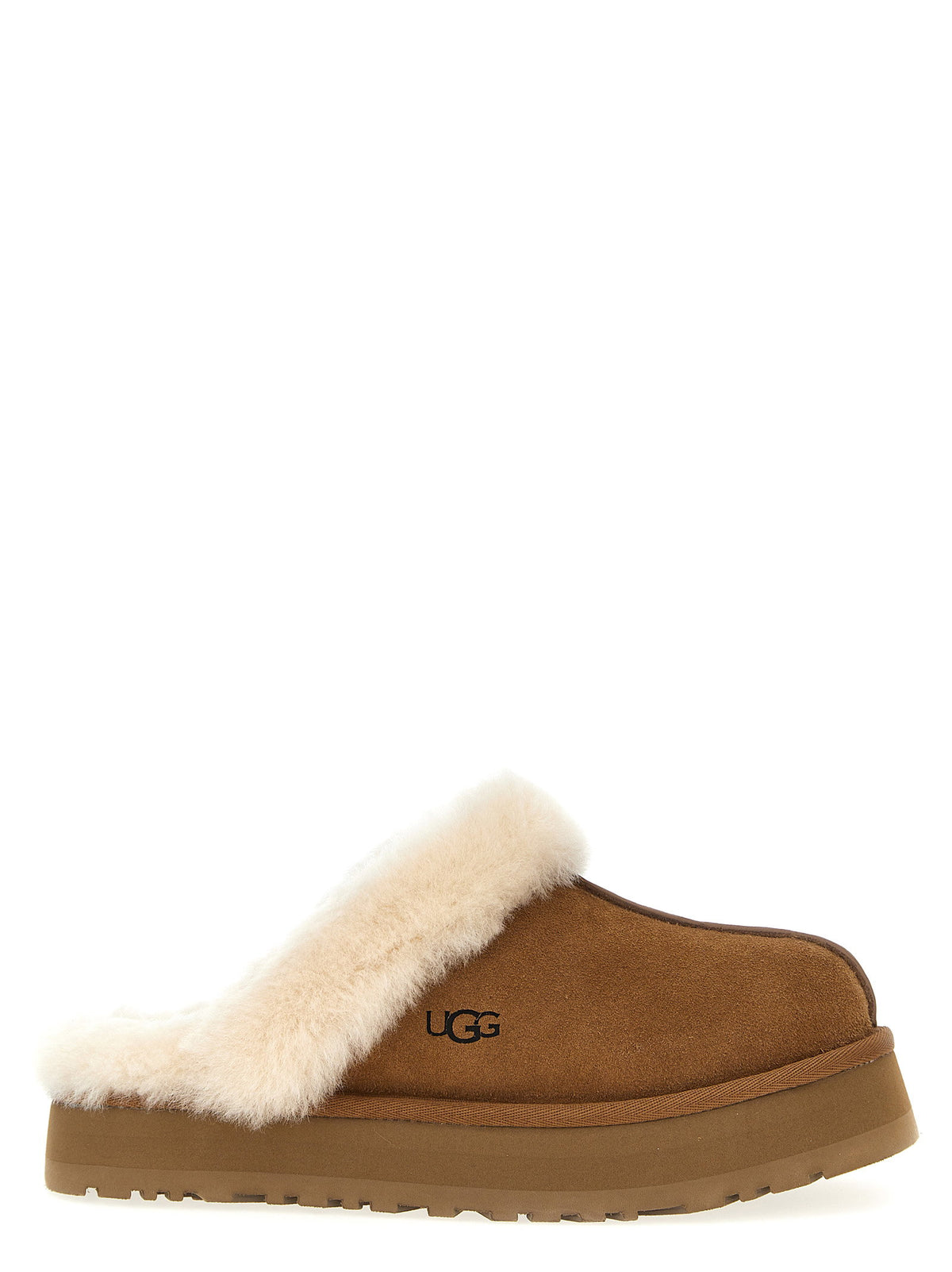 UGG Disquette Slipper-Flat Shoes-[Adult]-[Female]-10-Brown-2022 Online Blue Zone Planet