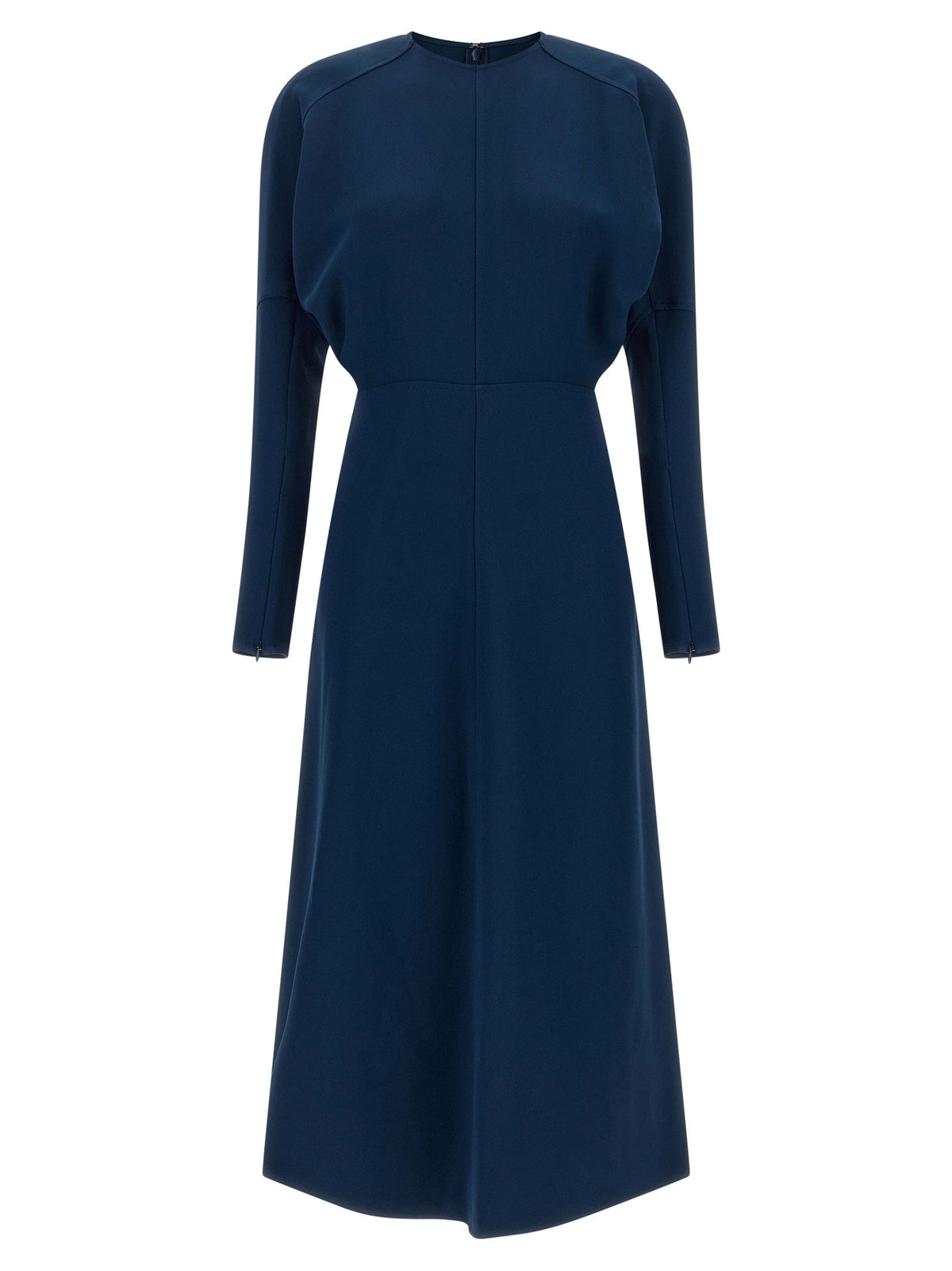 Victoria Beckham Dolman Dress-Dresses-[Adult]-[Female]-12 UK-Blue-2022 Online Blue Zone Planet