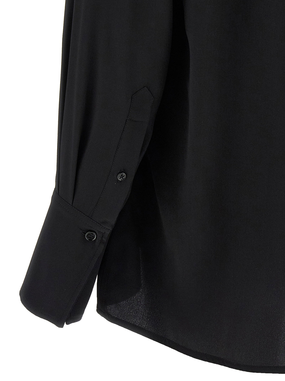 Victoria Beckham Gather Detail Tie Blouse-Shirts-[Adult]-[Female]-2022 Online Blue Zone Planet