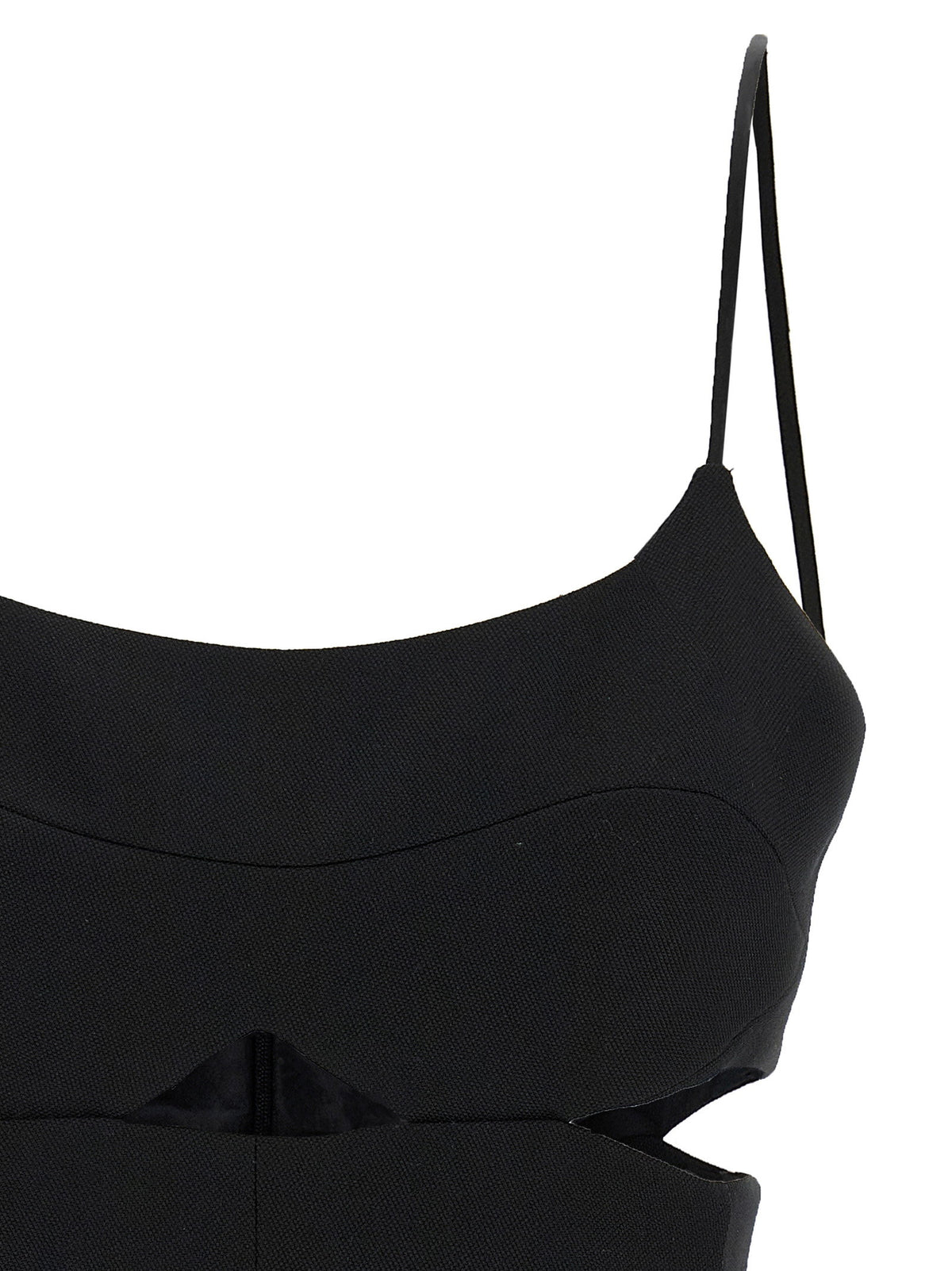 Victoria Beckham Cut-out Cami Top-Topwear-[Adult]-[Female]-2022 Online Blue Zone Planet
