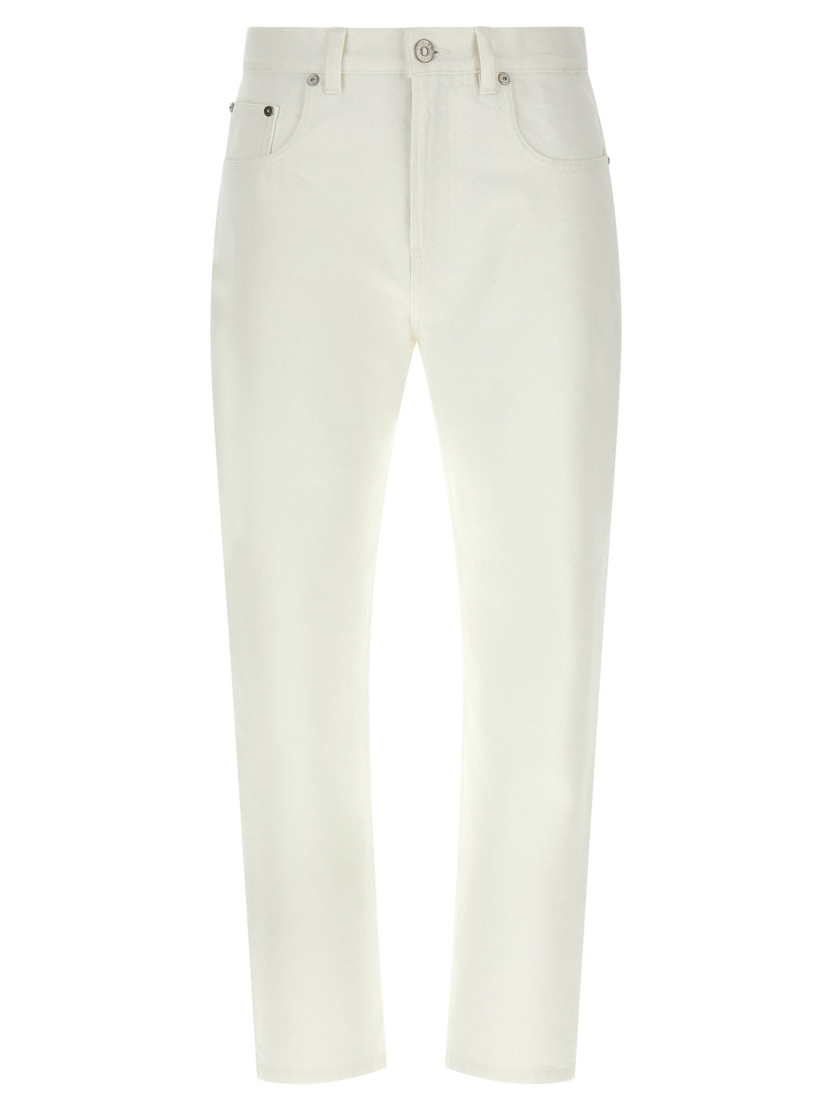 Victoria Beckham High Waist Jeans-Jeans-[Adult]-[Female]-24-White-2022 Online Blue Zone Planet