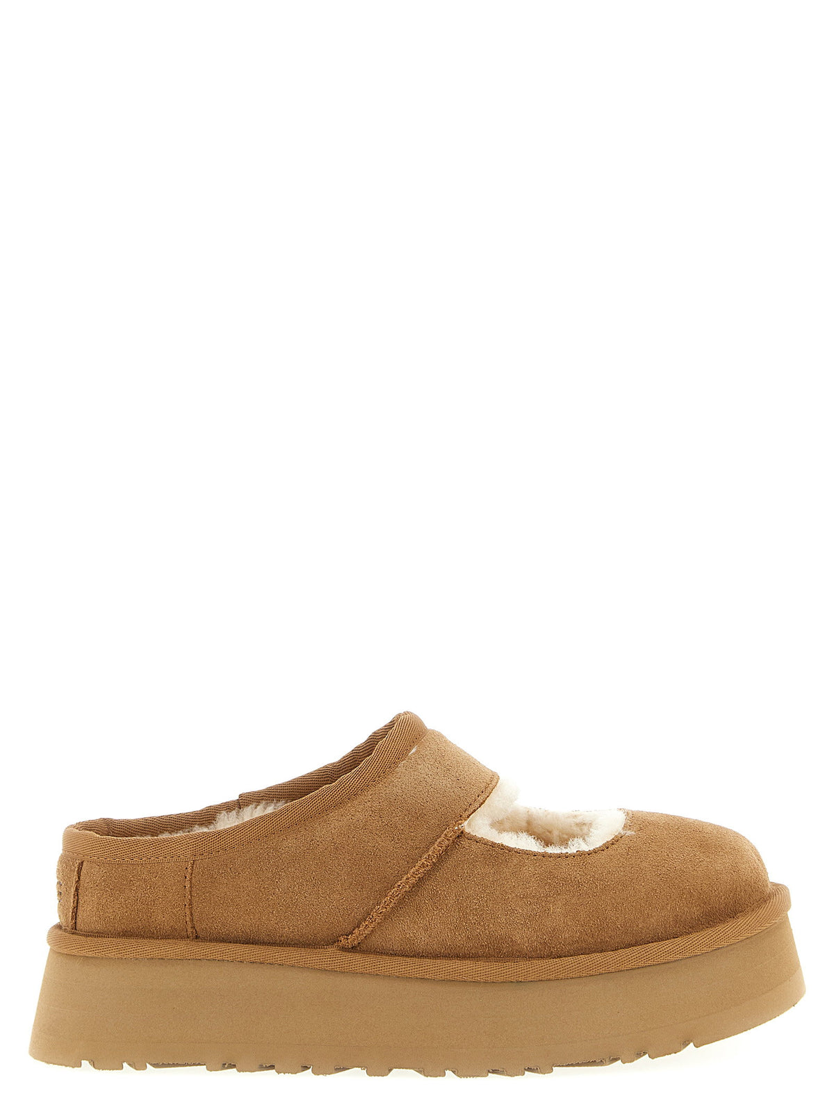 UGG Bea Mary Jane Sabots-Flat Shoes-[Adult]-[Female]-10-Brown-2022 Online Blue Zone Planet