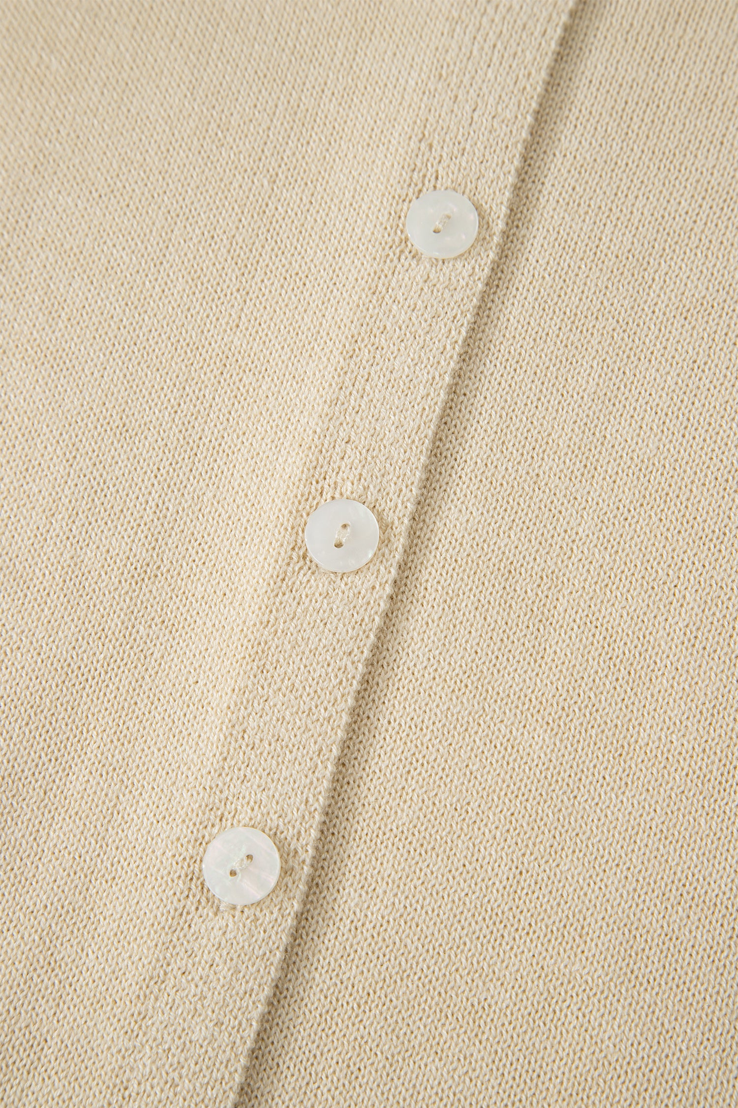 Apricot Buttoned Front Rolled Hem Cap Sleeve Sweater Top-TOPS / DRESSES-[Adult]-[Female]-2022 Online Blue Zone Planet