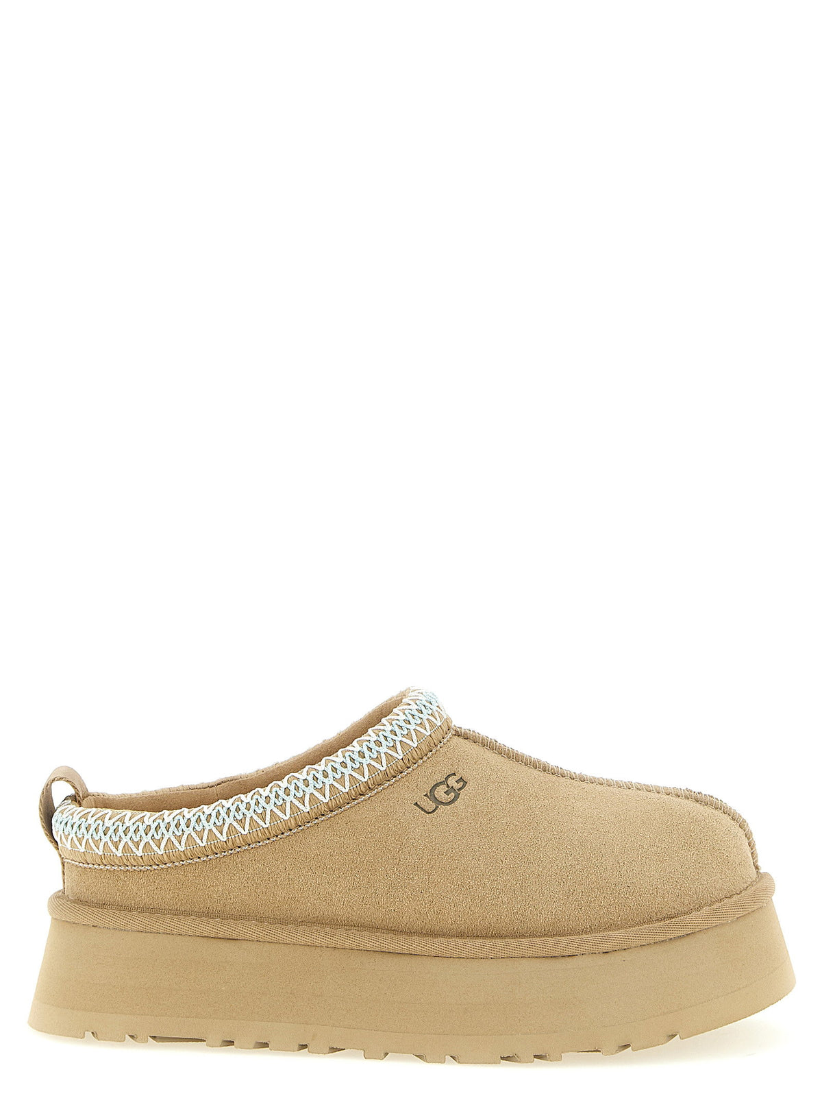 UGG Tazz Ii Sabots-Flat Shoes-[Adult]-[Female]-40-Beige-2022 Online Blue Zone Planet
