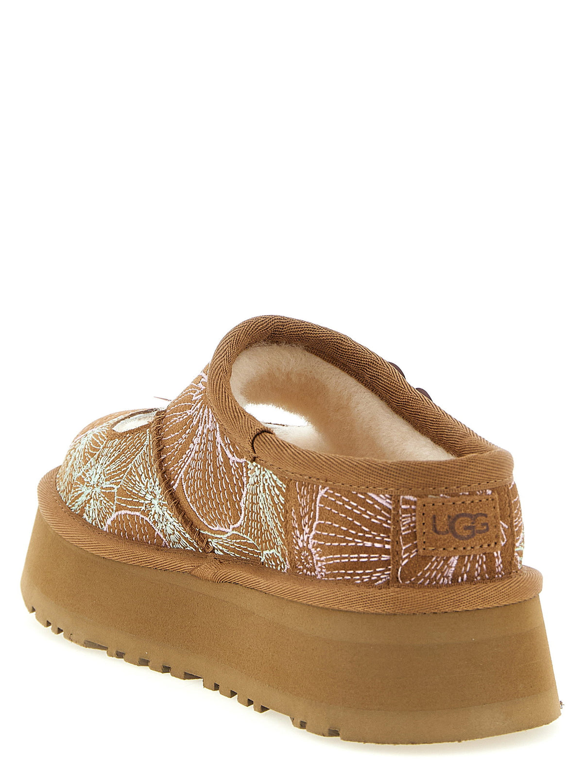 UGG Bea Mary Jane Meadow Sabots-Flat Shoes-[Adult]-[Female]-2022 Online Blue Zone Planet