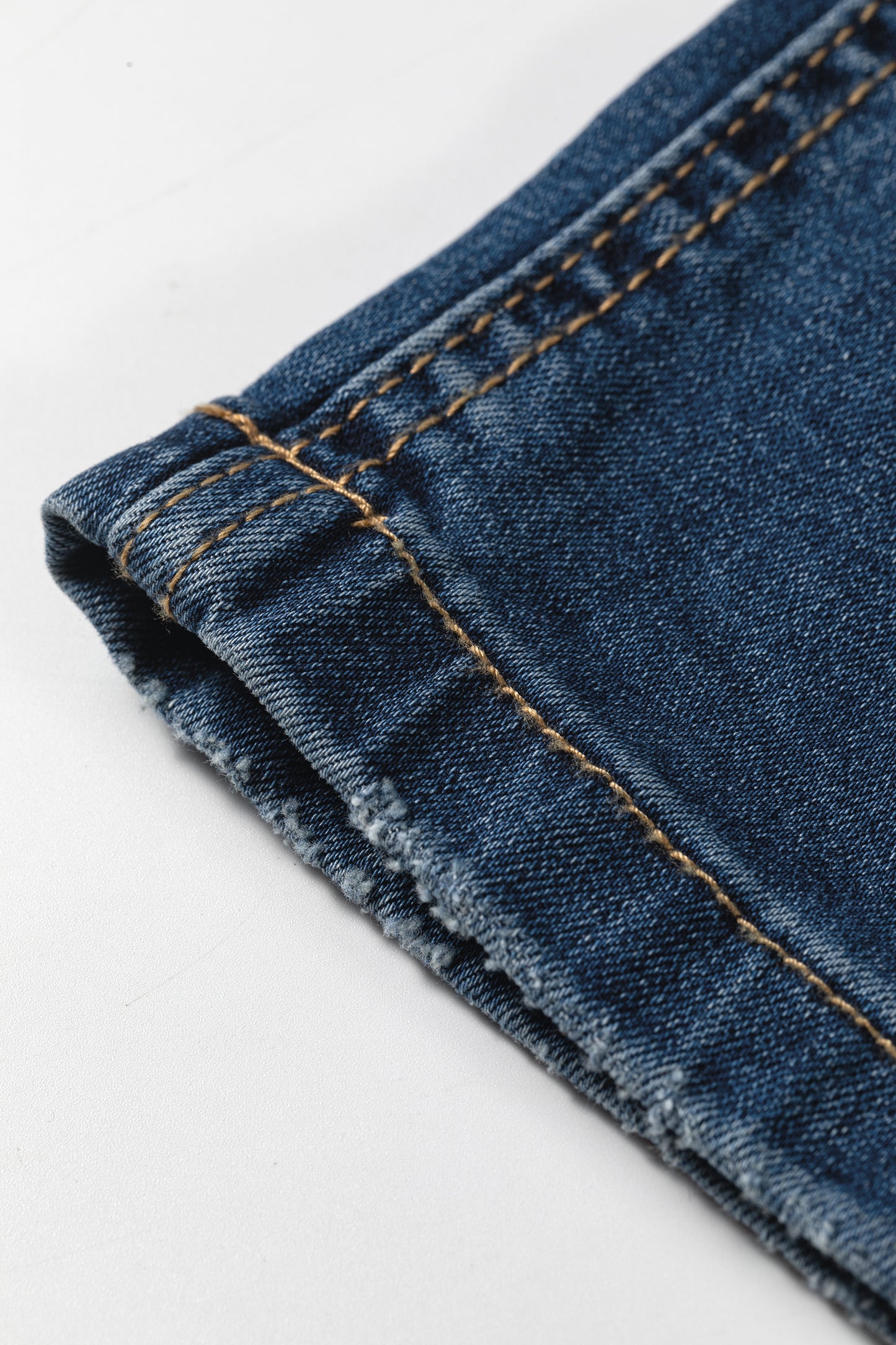 Ashleigh Blue Acid Washed Straight Leg Full Length Casual Jeans-Bottoms/Jeans-[Adult]-[Female]-2022 Online Blue Zone Planet