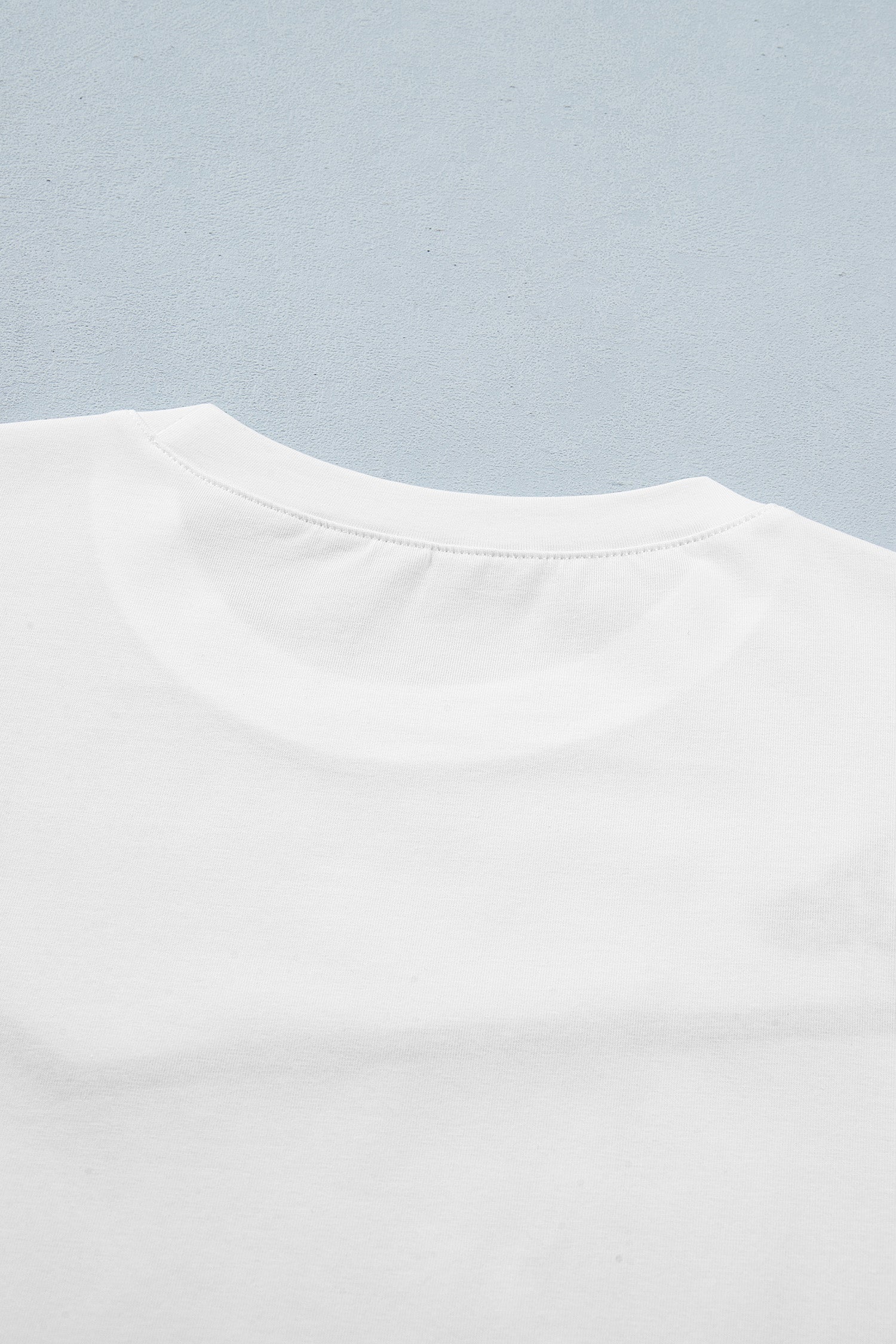 White Western Fashion Embroidered Casual Tee-Tops/Tops & Tees-[Adult]-[Female]-2022 Online Blue Zone Planet