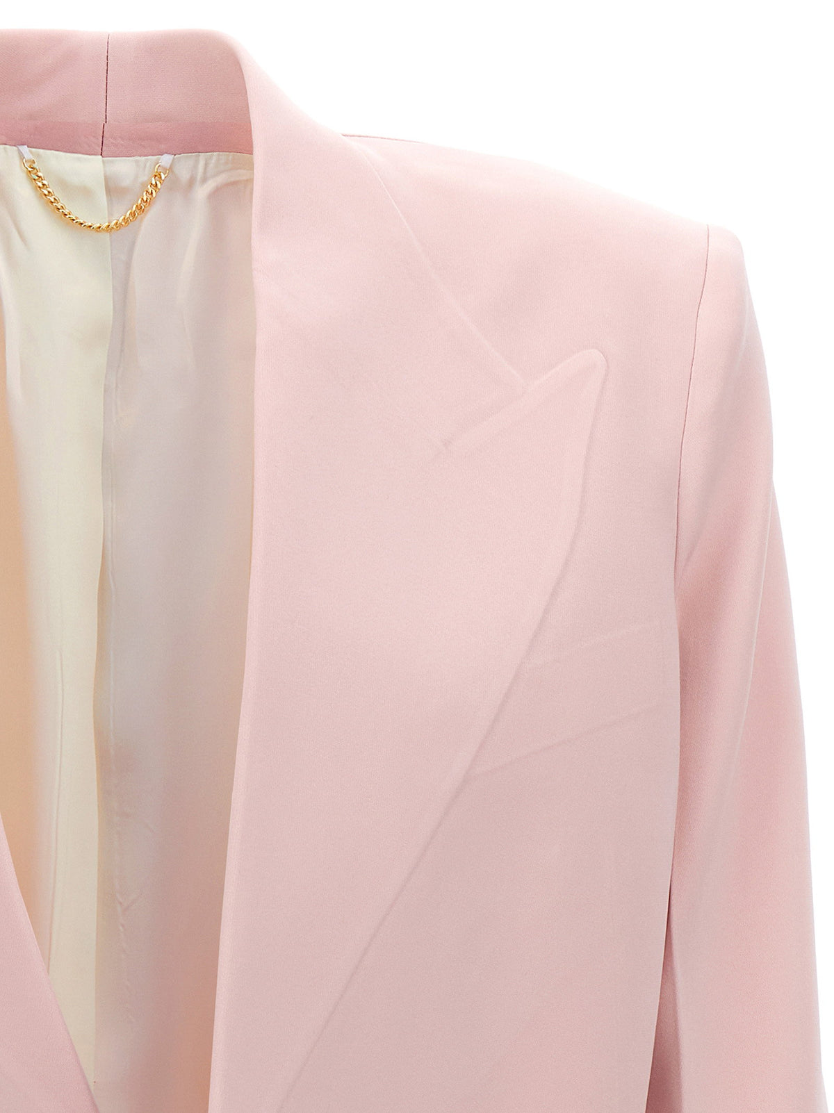 Victoria Beckham Single-breasted Blazer Jacket-Jackets-[Adult]-[Female]-2022 Online Blue Zone Planet
