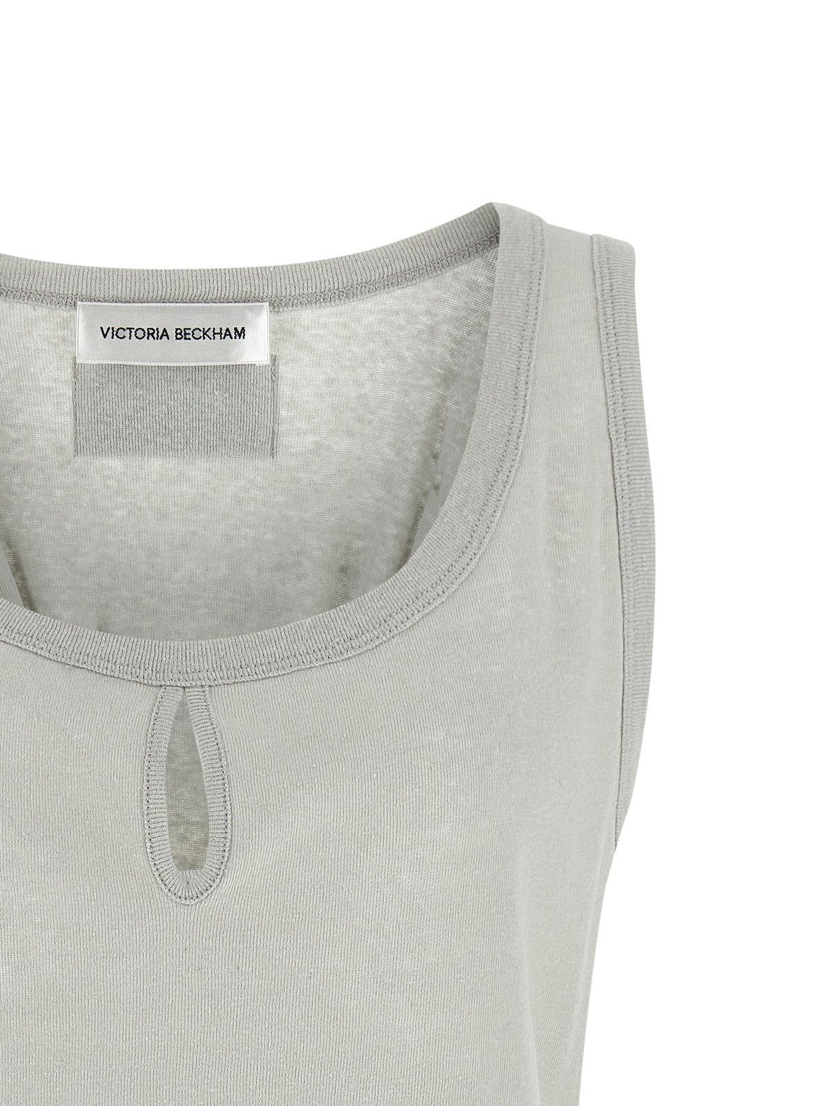 Victoria Beckham Split Tank Top-Topwear-[Adult]-[Female]-2022 Online Blue Zone Planet