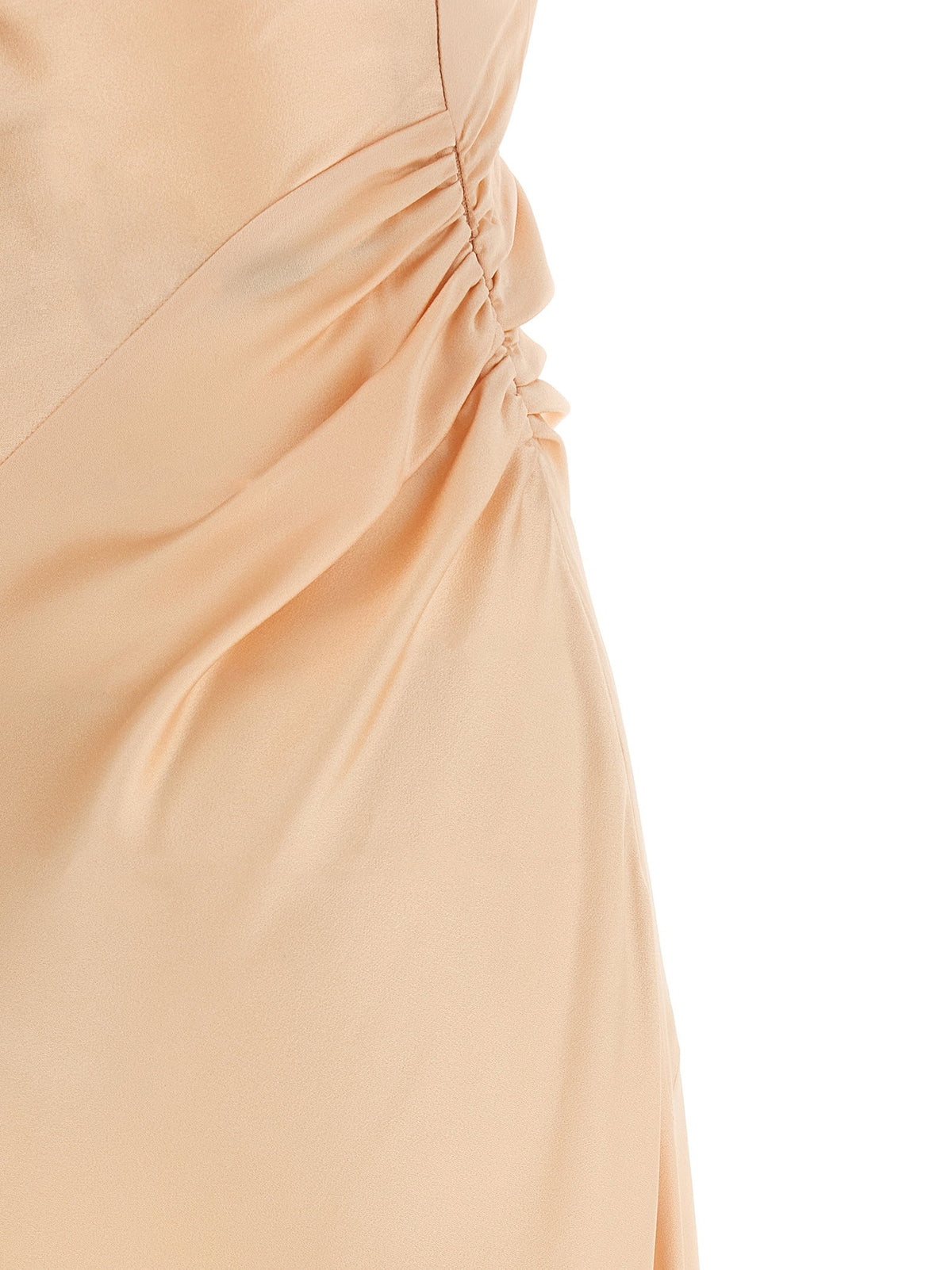 Victoria Beckham Asymmetric Twist Dress-Dresses-[Adult]-[Female]-2022 Online Blue Zone Planet