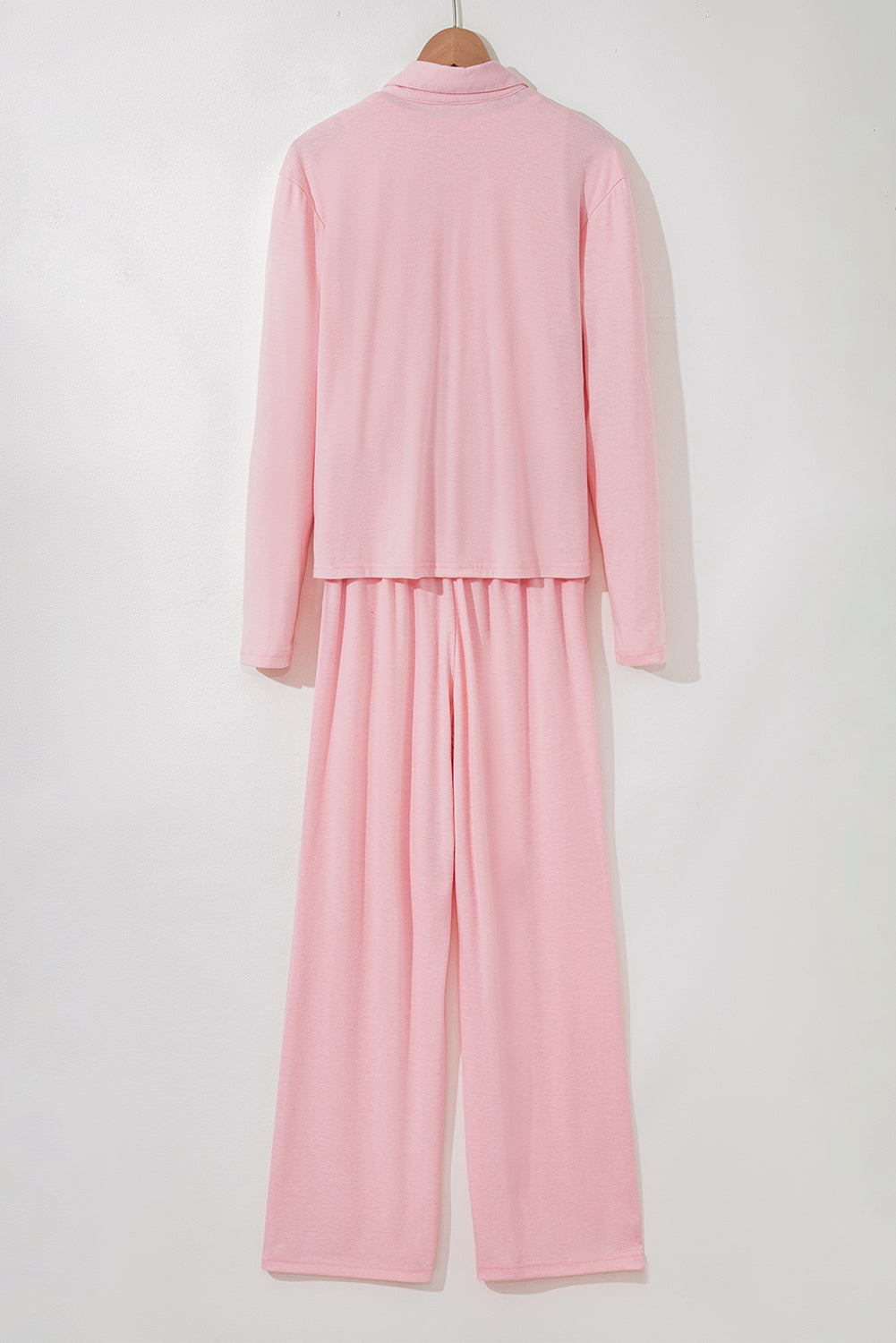 Light Pink 3-Piece Cozy Knit Lounge Set-Loungewear & Sleepwear/Loungewear-[Adult]-[Female]-2022 Online Blue Zone Planet