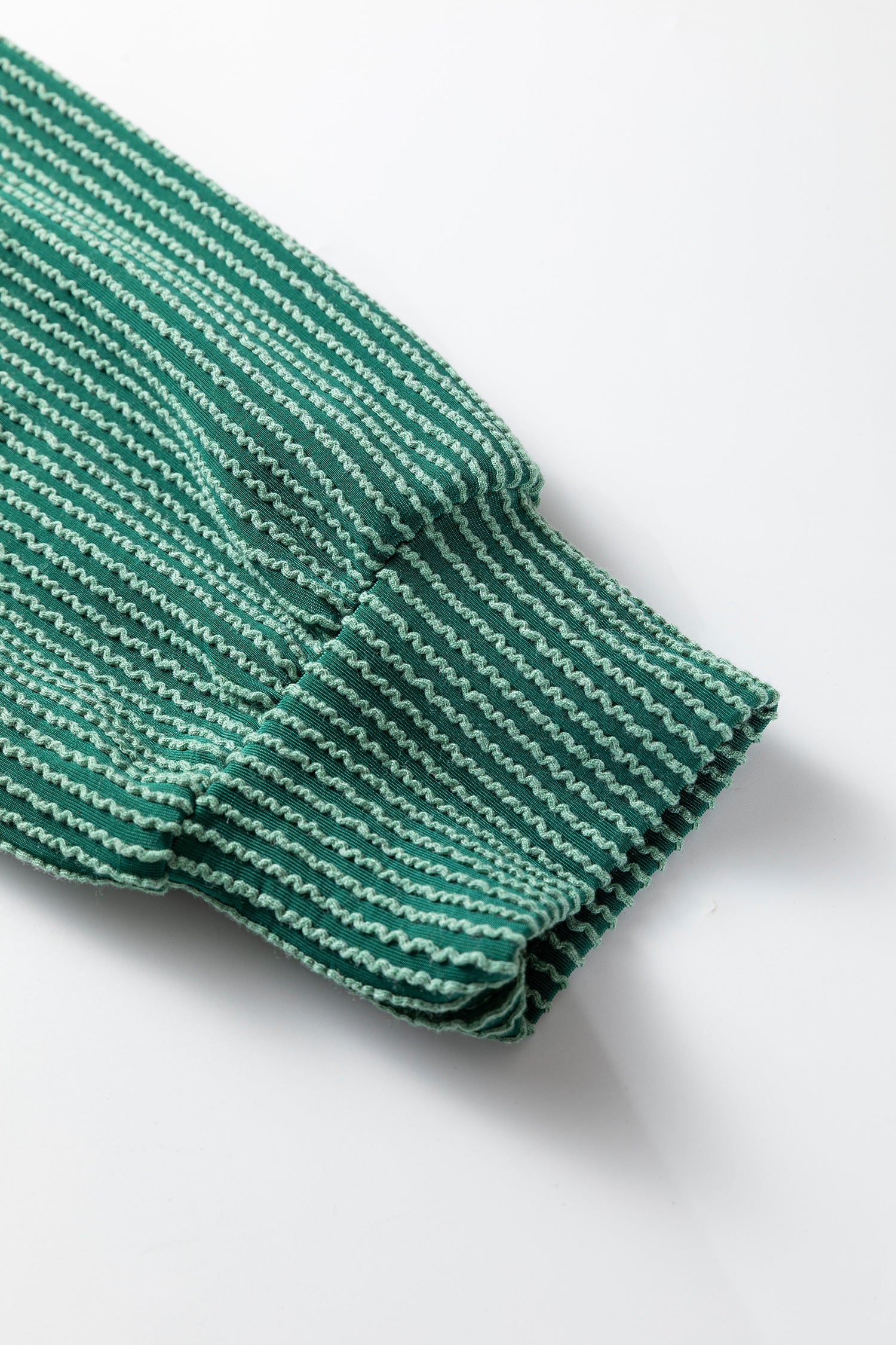 Dark Green MERRY Corded Long Sleeve Top and Pockets Pants Set-Two Piece Sets/Pant Sets-[Adult]-[Female]-2022 Online Blue Zone Planet