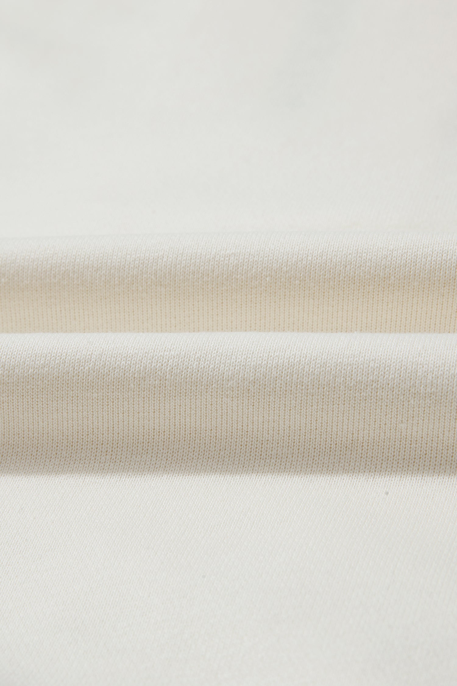 Beige Solid Color Textured Sleeve Patchwork Half Zip Hoodie-Tops/Sweatshirts & Hoodies-[Adult]-[Female]-2022 Online Blue Zone Planet