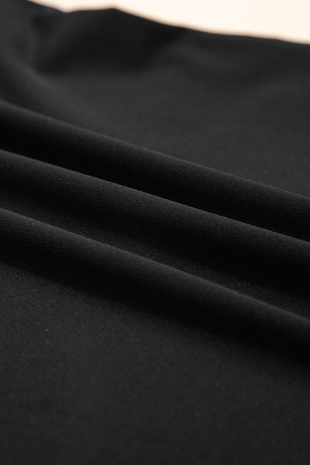 Black Crisscross Boat Neck Long Sleeve Slim Top-Tops/Long Sleeve Tops-[Adult]-[Female]-2022 Online Blue Zone Planet