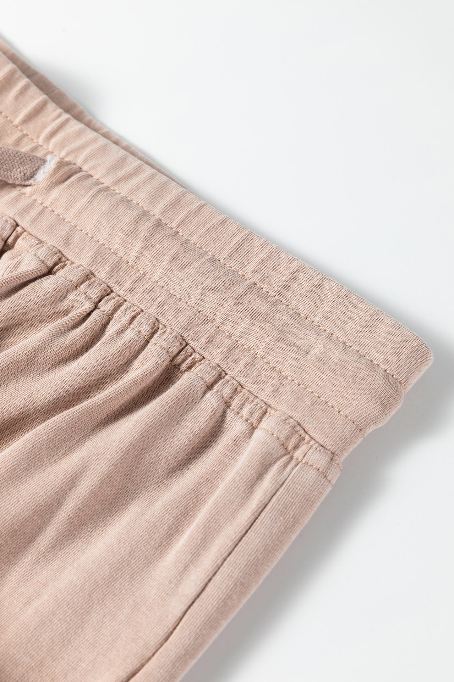 Smoke Gray Solid Color Mineral Wash Piping Trim Pocketed Wide Leg Pants-Bottoms/Pants & Culotte-[Adult]-[Female]-2022 Online Blue Zone Planet