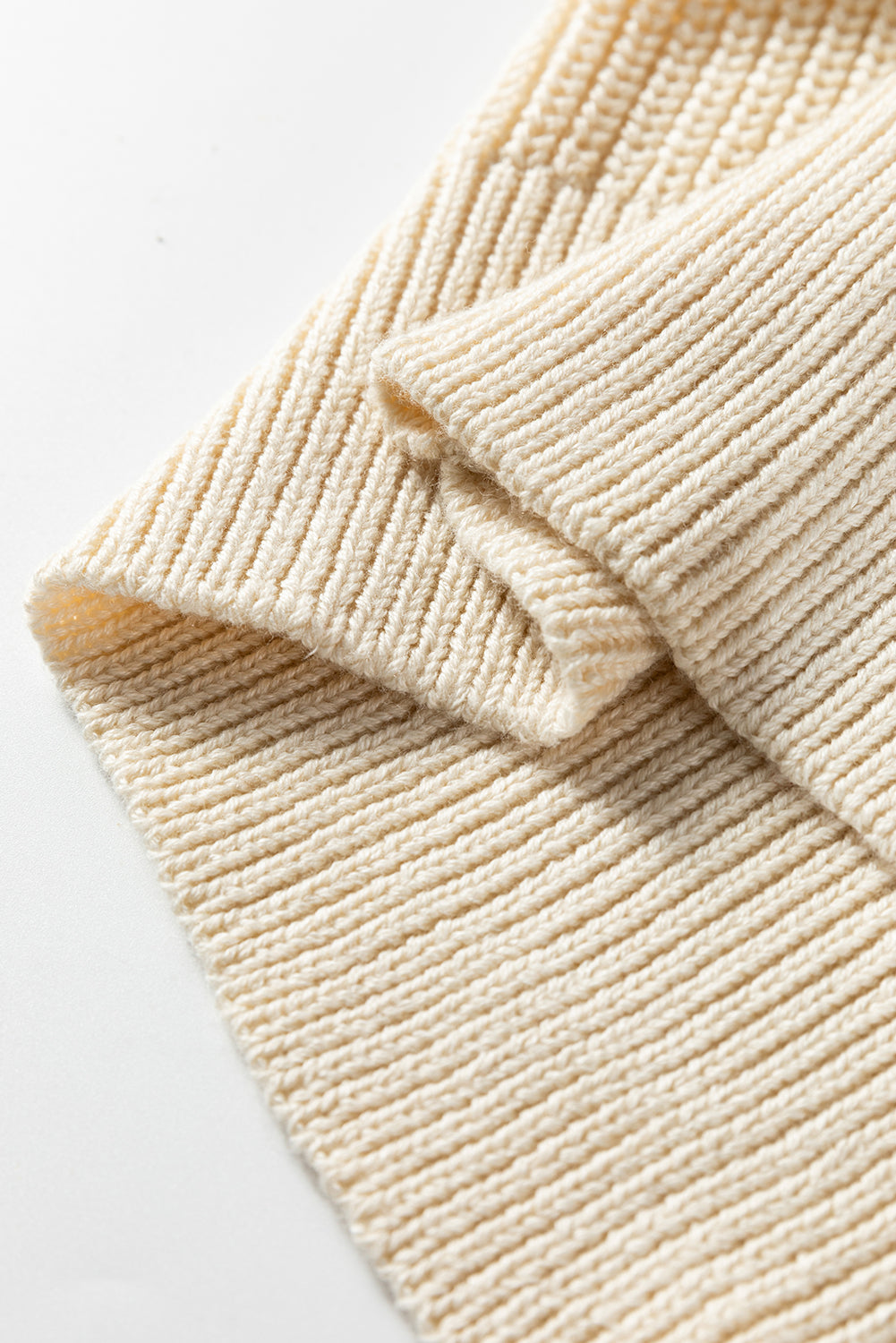 Jet Stream Mixed Texture Knit Flower Embroidered Detail Casual Sweater-TOPS / DRESSES-[Adult]-[Female]-2022 Online Blue Zone Planet