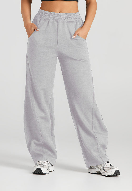 Blue Zone Planet | Elastic Waist Sweatpants with Pockets-BOTTOMS SIZES SMALL MEDIUM LARGE-[Adult]-[Female]-2022 Online Blue Zone Planet