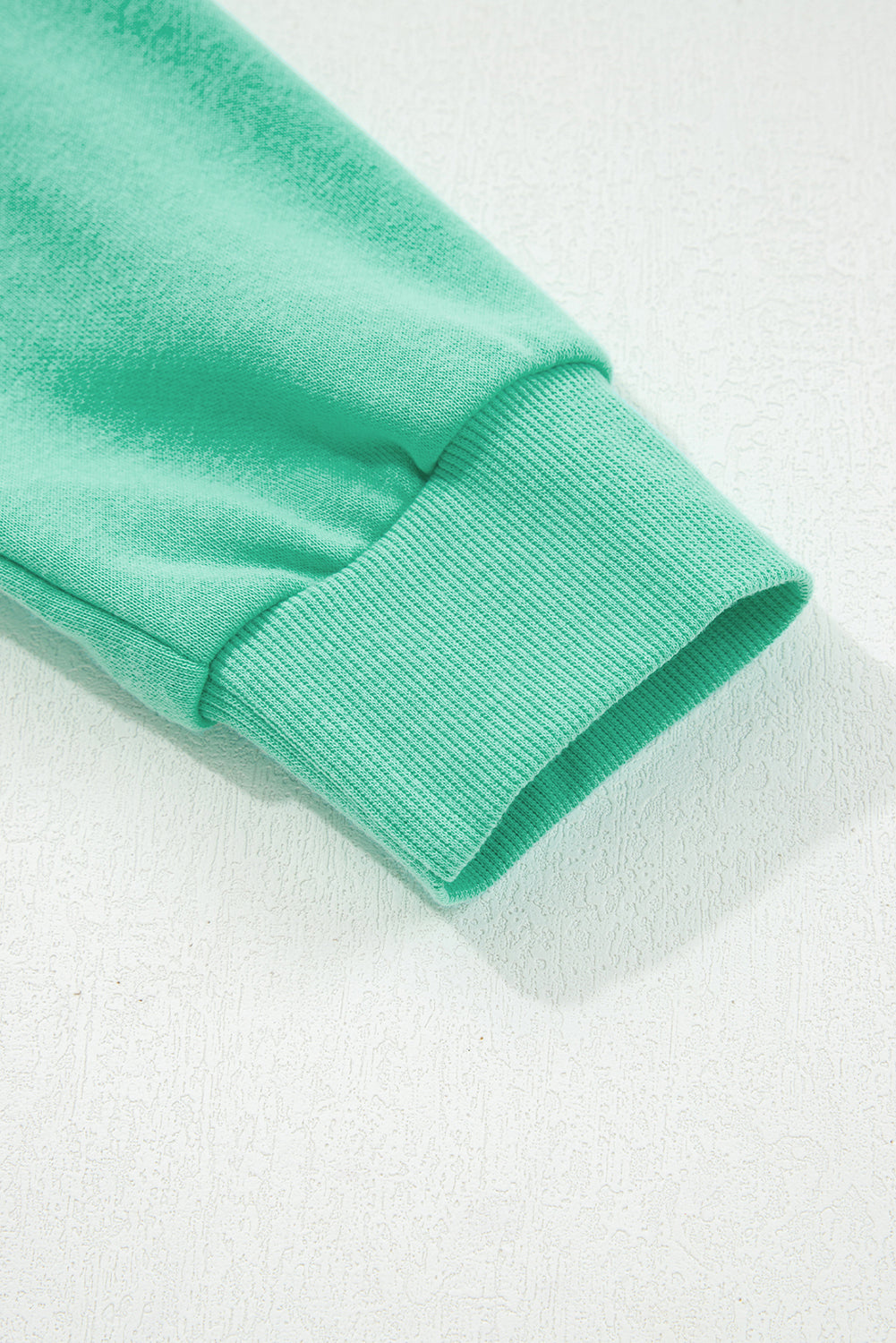 Aruba Blue Cute Halloween Ghost Embroidered Casual Sweatshirt-Tops/Sweatshirts & Hoodies-[Adult]-[Female]-2022 Online Blue Zone Planet