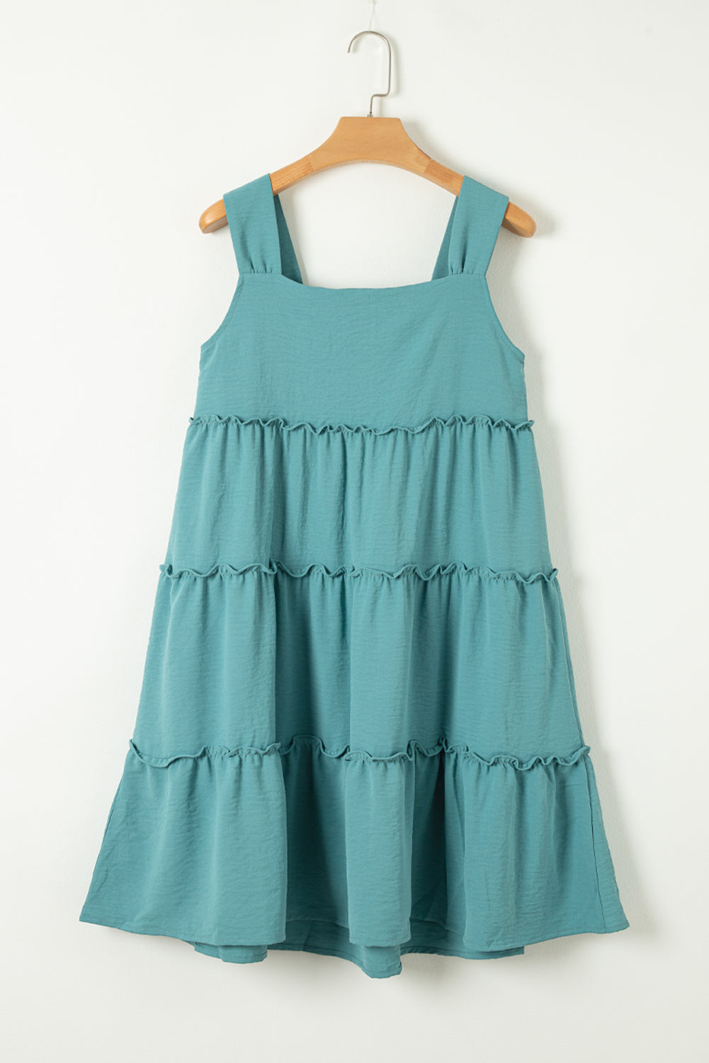 Skobeloff Frilled Tiered Sleeveless Flowy Dress-TOPS / DRESSES-[Adult]-[Female]-2022 Online Blue Zone Planet