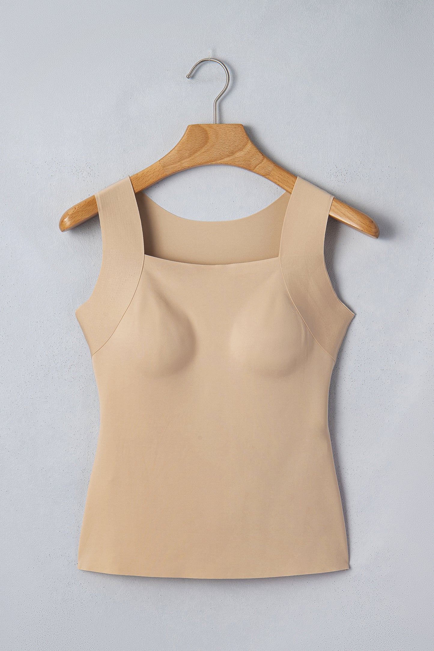 Black Solid Color Wide Strap Splicing Athleisure Tank Top-Tops/Tank Tops-[Adult]-[Female]-2022 Online Blue Zone Planet