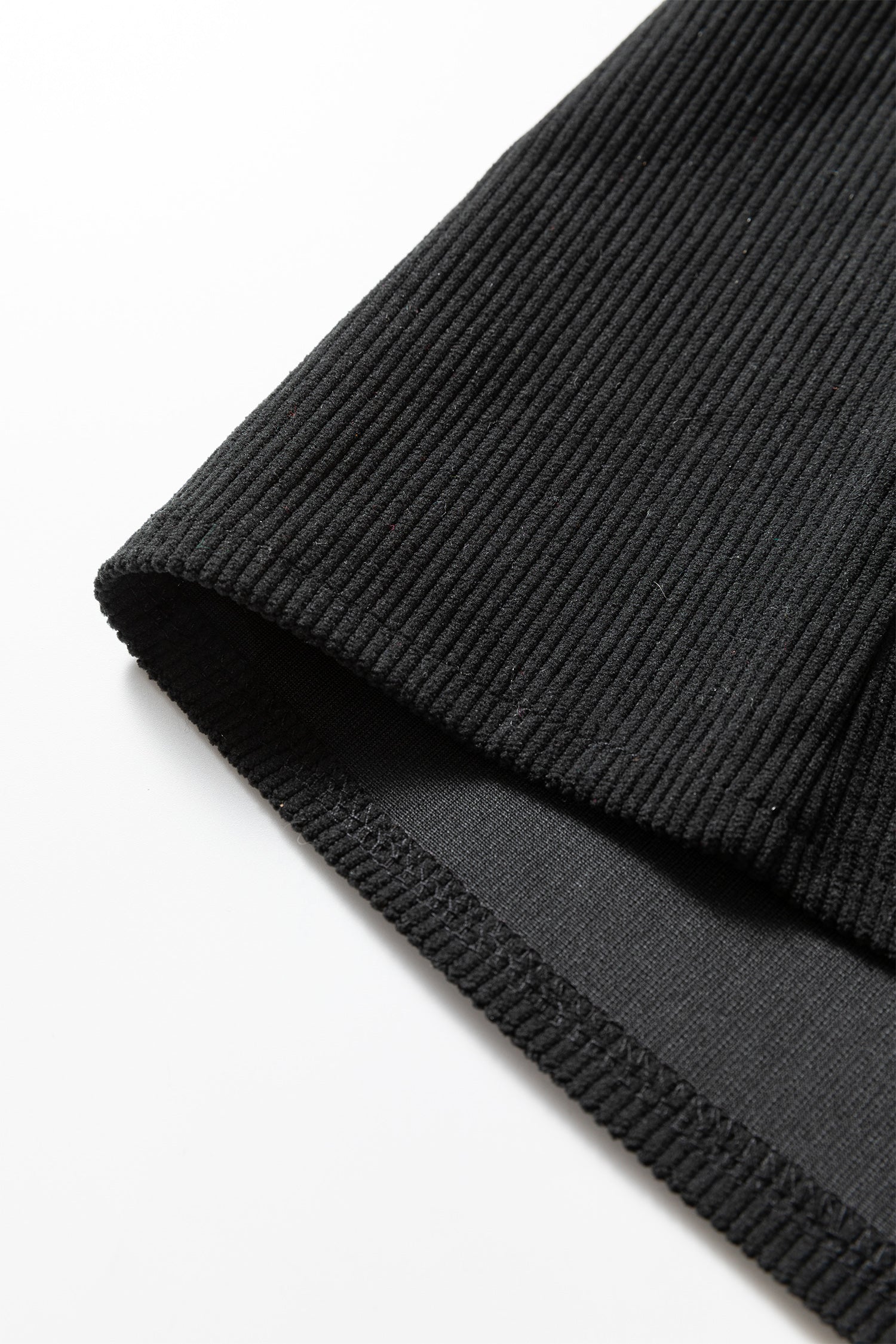 Black Front Slit Shift High Waist Midi Skirt-Bottoms/Skirts & Petticoat-[Adult]-[Female]-2022 Online Blue Zone Planet