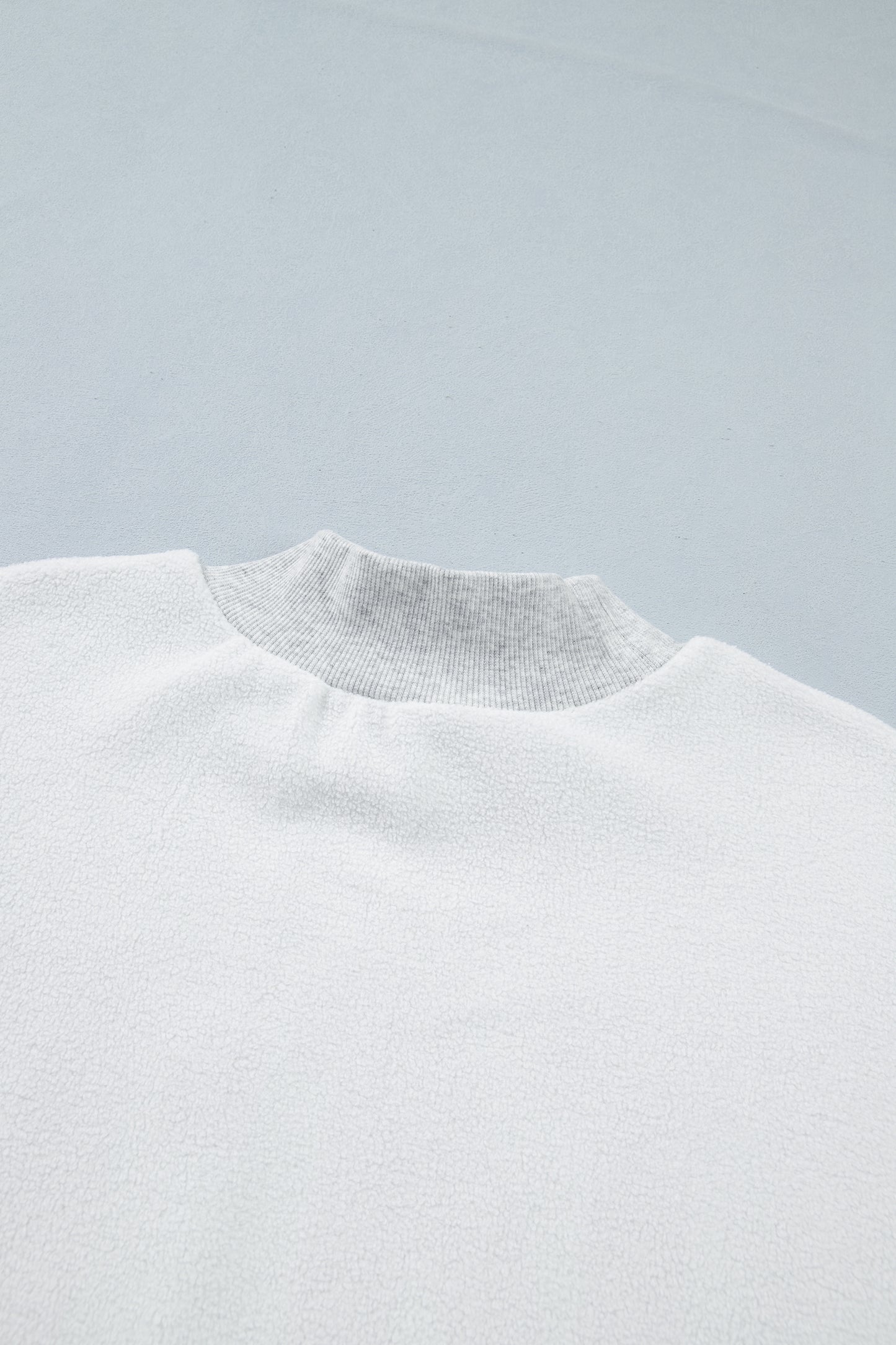 Light Grey TN TENNESSEE Double Printed Reversible Mock Neck Sweatshirt-Graphic/Graphic Sweatshirts-[Adult]-[Female]-2022 Online Blue Zone Planet