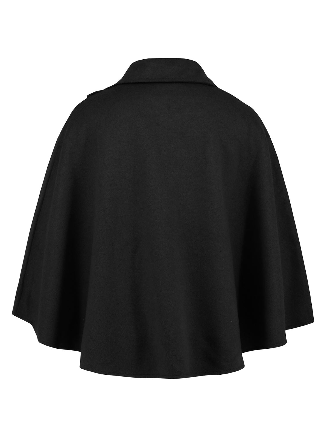 Collared Neck Cropped Cape-TOPS / DRESSES-[Adult]-[Female]-2022 Online Blue Zone Planet