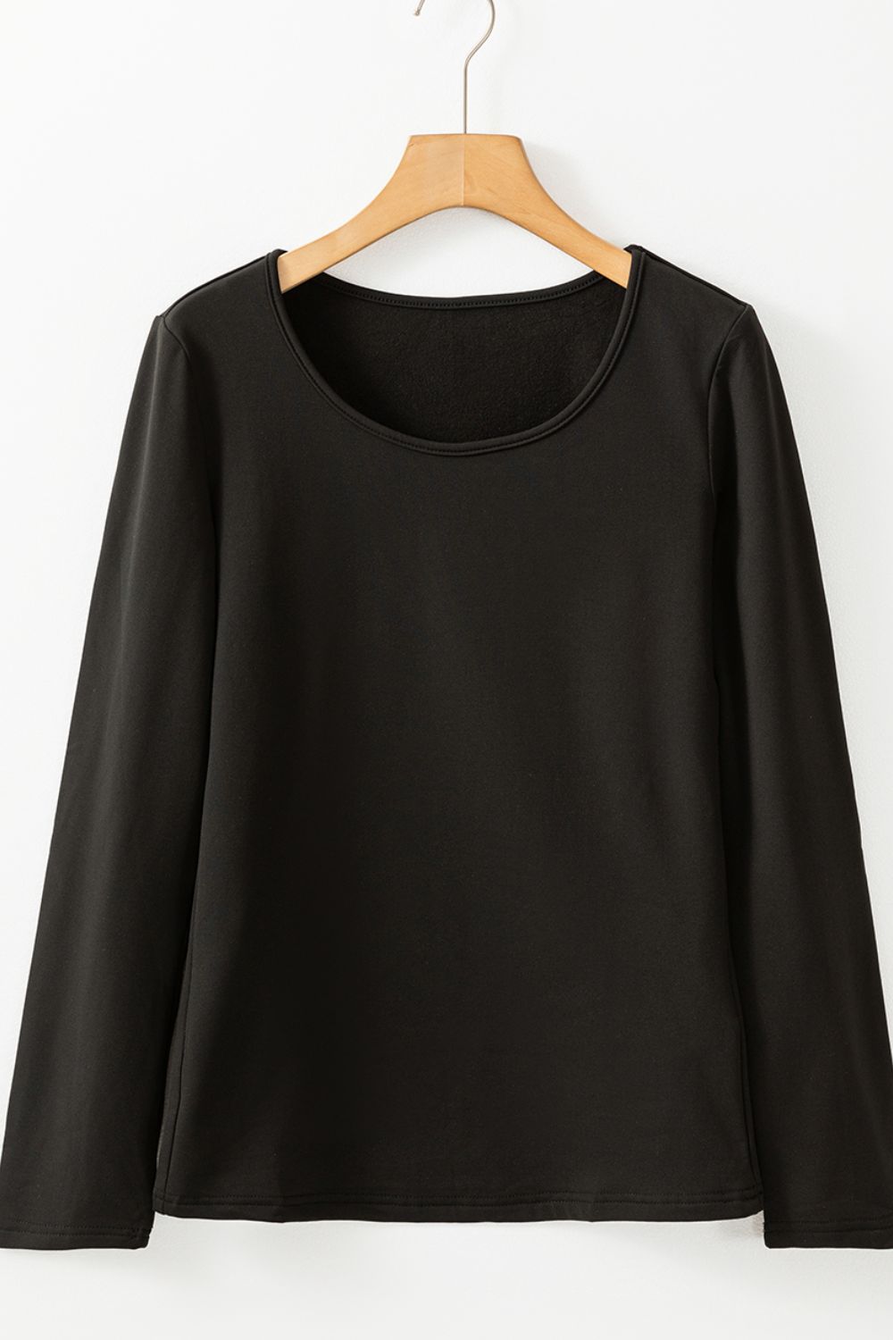 Round Neck Long Sleeve Top-TOPS / DRESSES-[Adult]-[Female]-2022 Online Blue Zone Planet