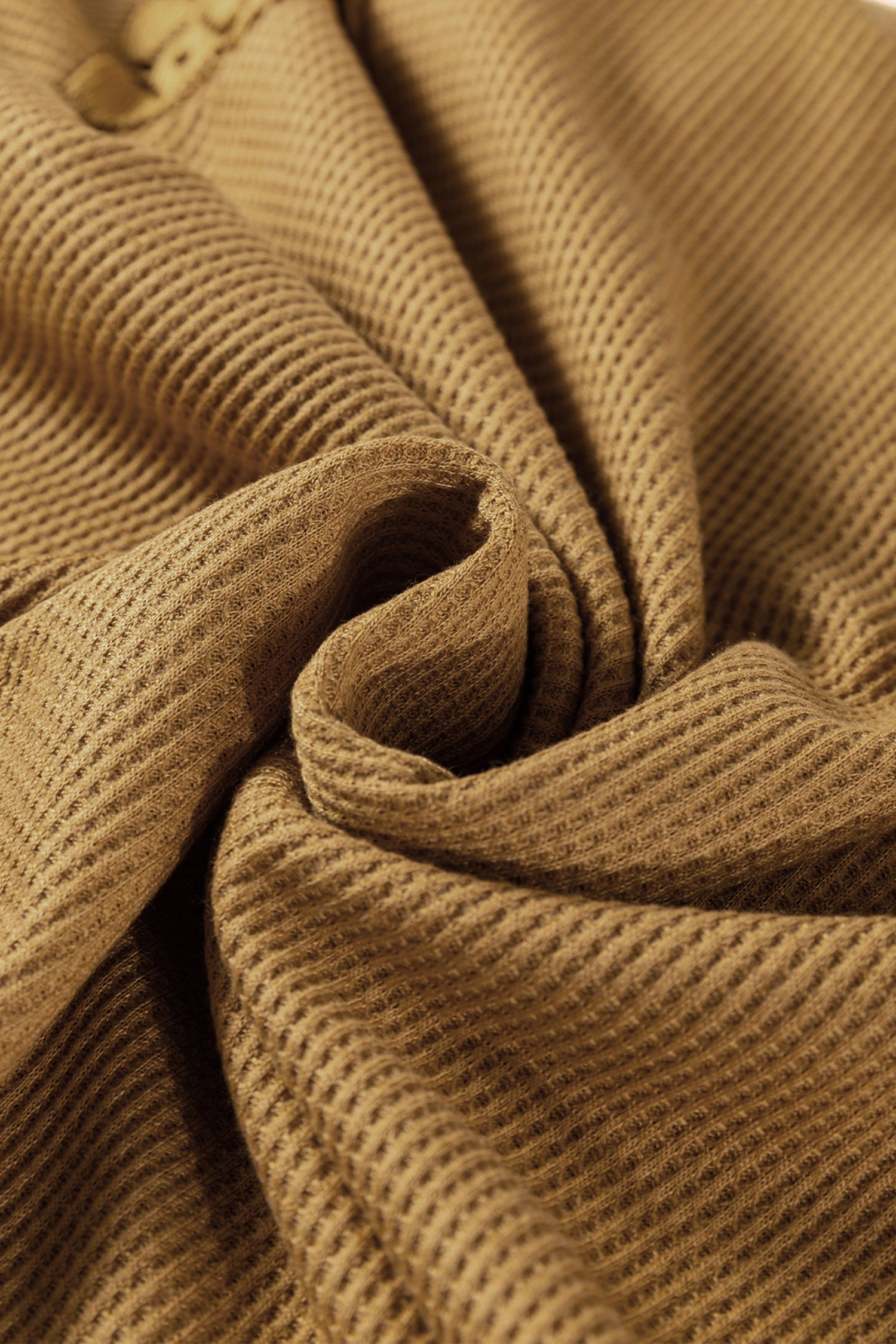 Chestnut Lace Long Sleeve Textured Pullover-Tops/Long Sleeve Tops-[Adult]-[Female]-2022 Online Blue Zone Planet