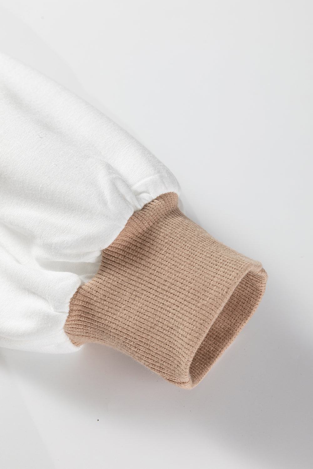 Brown Stripe Colorblock Patchwork Contrast Stitching Oversize Sweatshirt-Tops/Sweatshirts & Hoodies-[Adult]-[Female]-2022 Online Blue Zone Planet