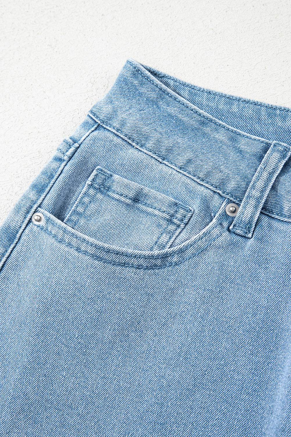 Myosotis Acid Washed High Rise Cropped Wide Leg Jeans-Bottoms/Jeans-[Adult]-[Female]-2022 Online Blue Zone Planet
