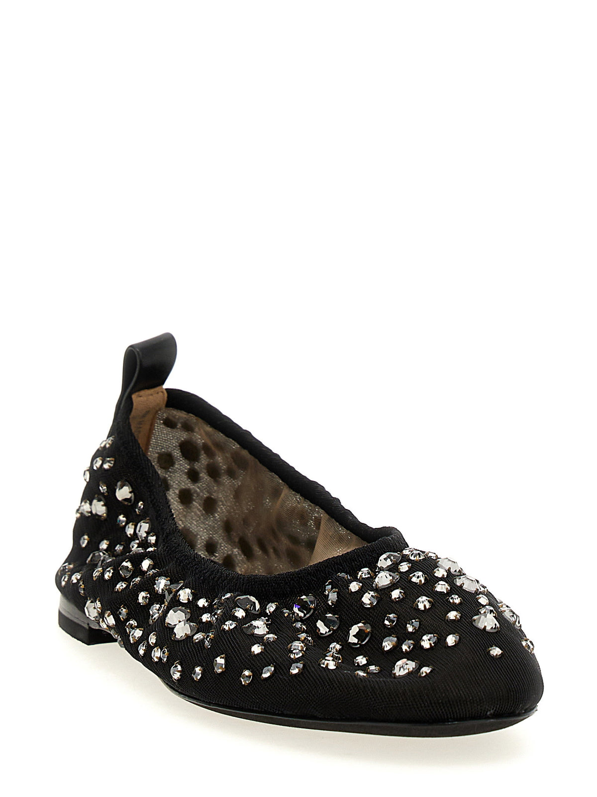 Tory Burch Crystal Ballet Flats-Flat Shoes-[Adult]-[Female]-2022 Online Blue Zone Planet