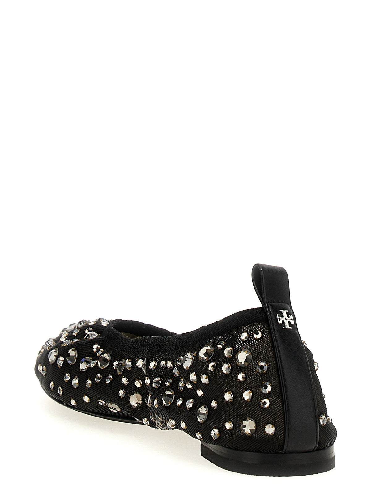 Tory Burch Crystal Ballet Flats-Flat Shoes-[Adult]-[Female]-2022 Online Blue Zone Planet